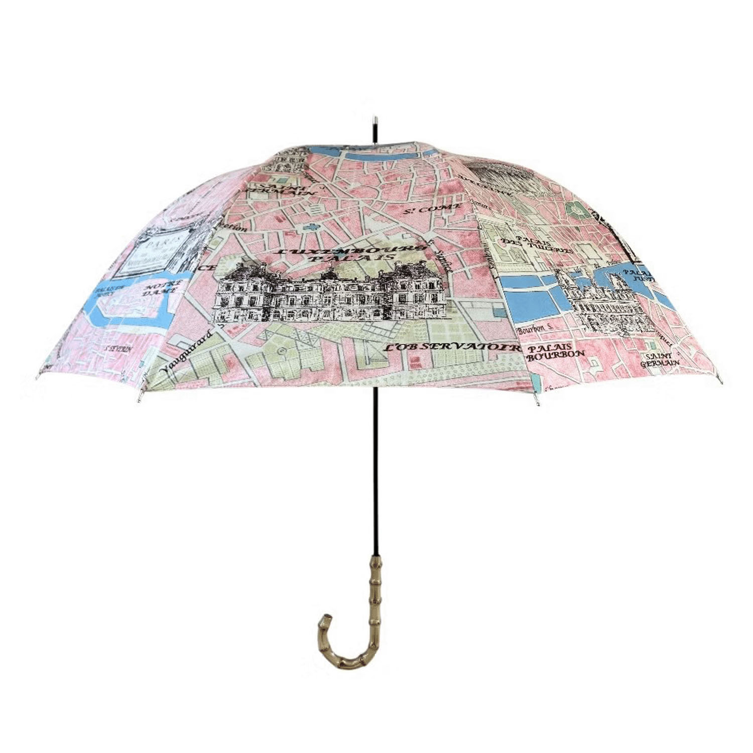 ThinkBee！カサノヴァ 晴雨兼用長傘（パリスピンク） - 画像4