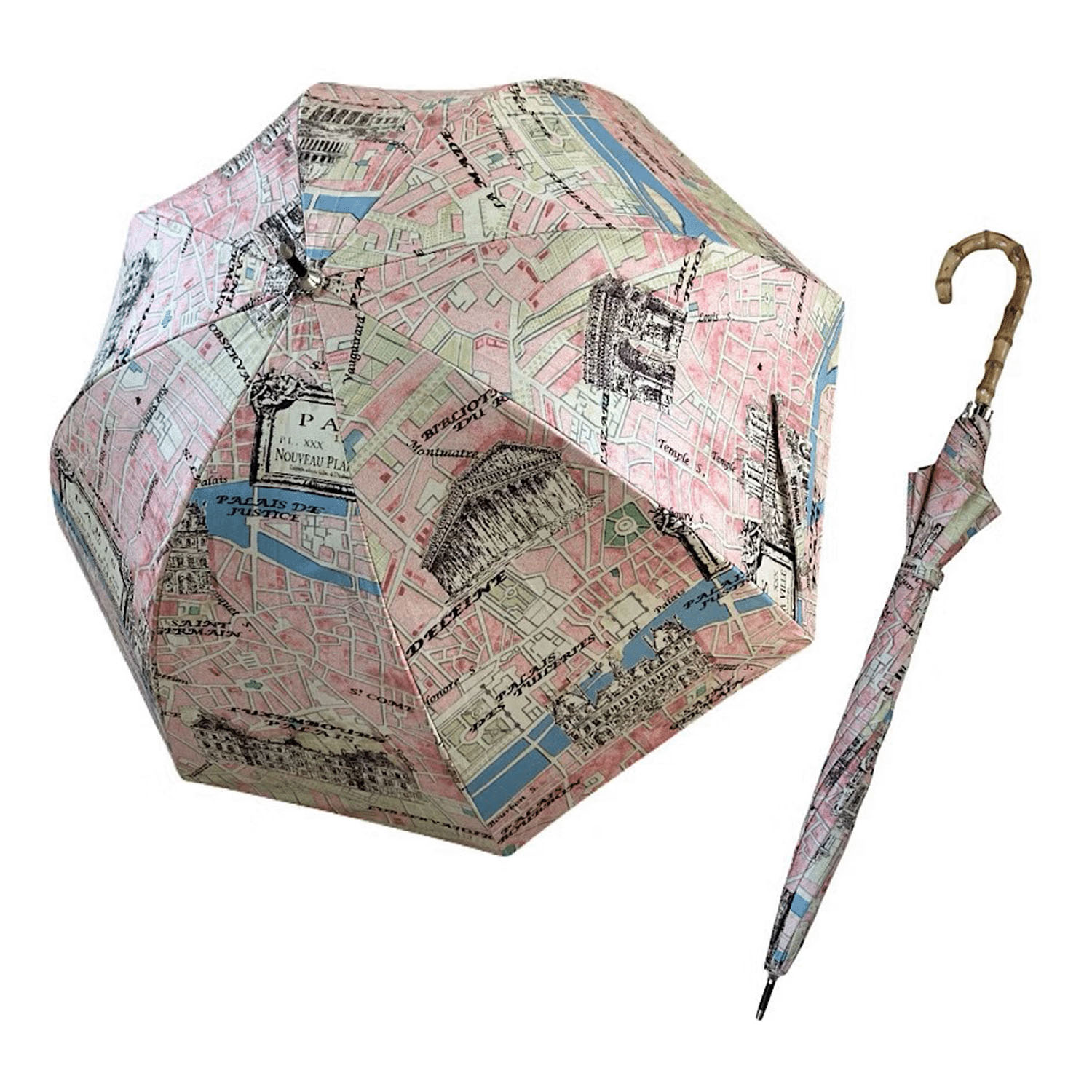 ThinkBee！カサノヴァ 晴雨兼用長傘（パリスピンク）