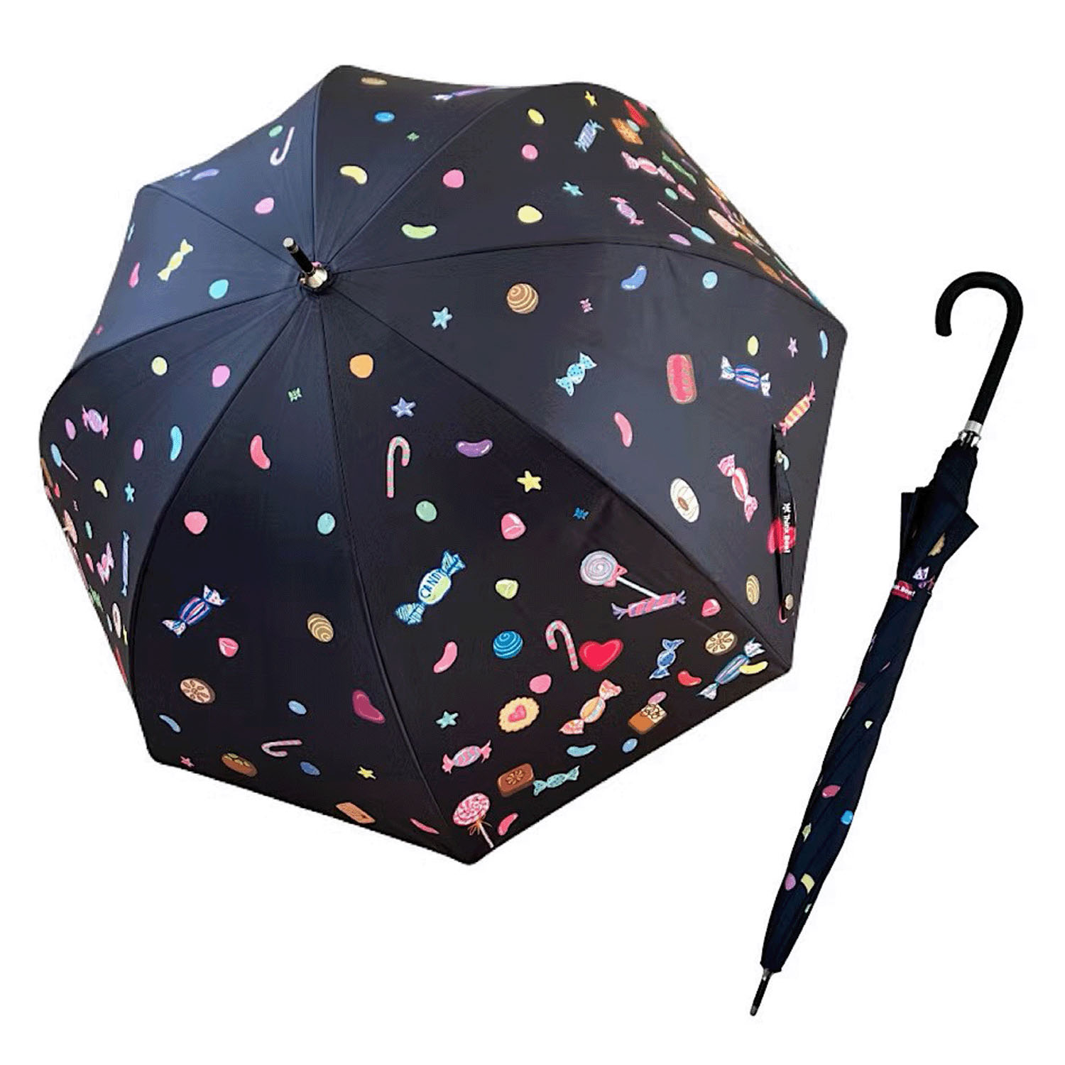 ThinkBee！カサノヴァ 晴雨兼用長傘（キャンディカラメーラ）