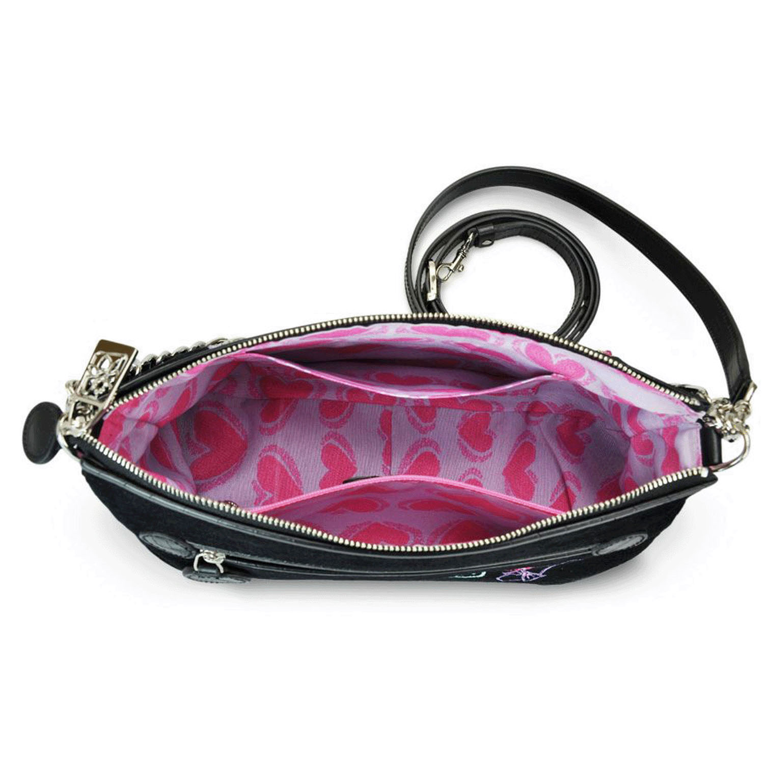 Thinkbee！  ブラックポンドショルダーバッグ - 画像4