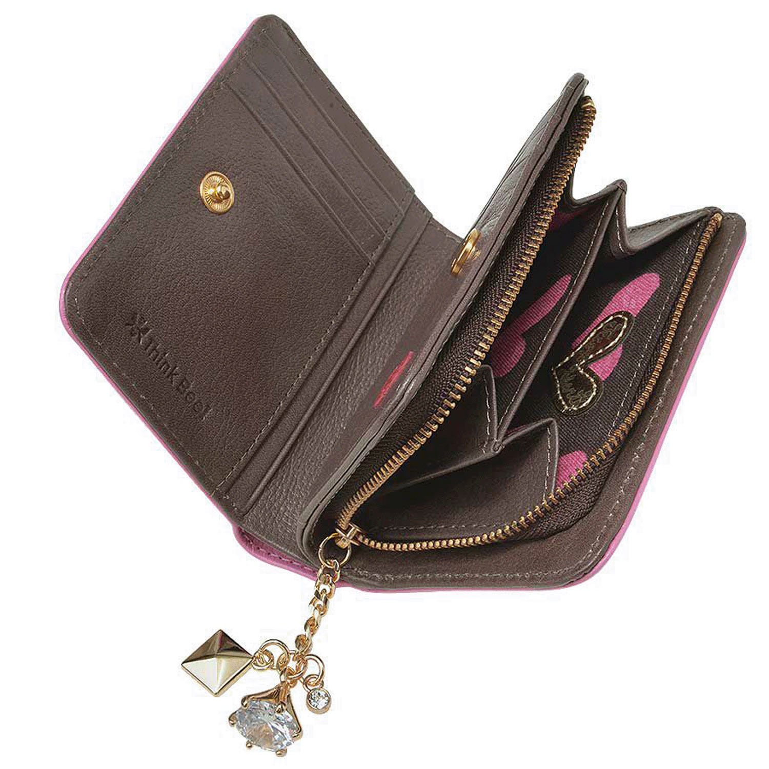 Thinkbee！  ハーティハート 2つ折り財布 - 画像16