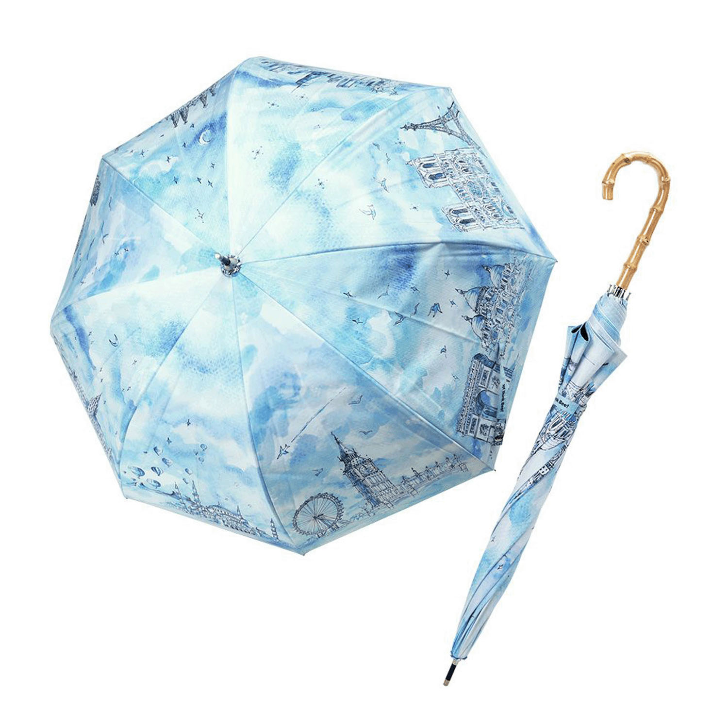 Think Bee！ 晴雨兼用 カサノヴァ ワールド長傘 - 画像2