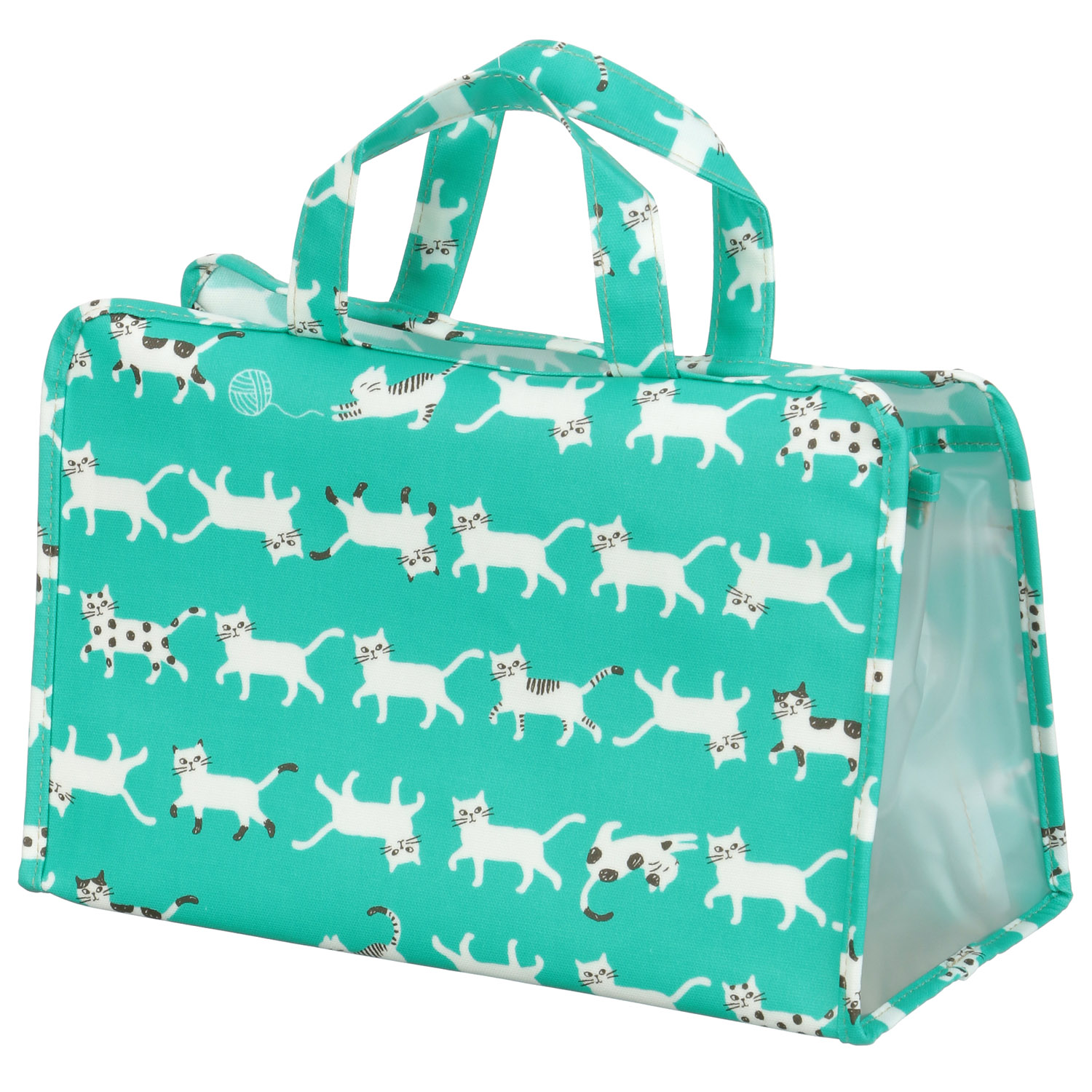 温泉バッグ CAT柄 - 画像2