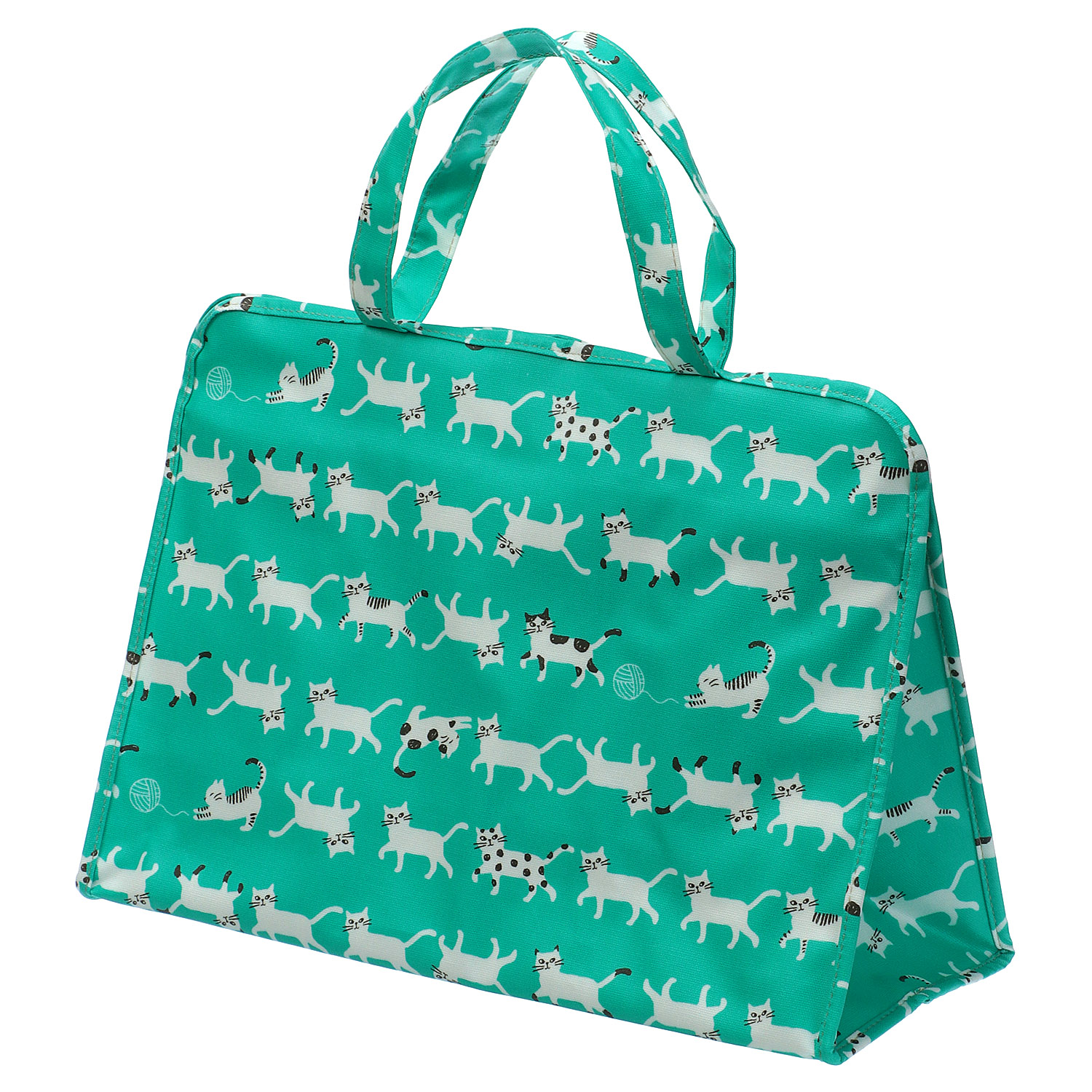 大型温泉バッグ  CAT柄