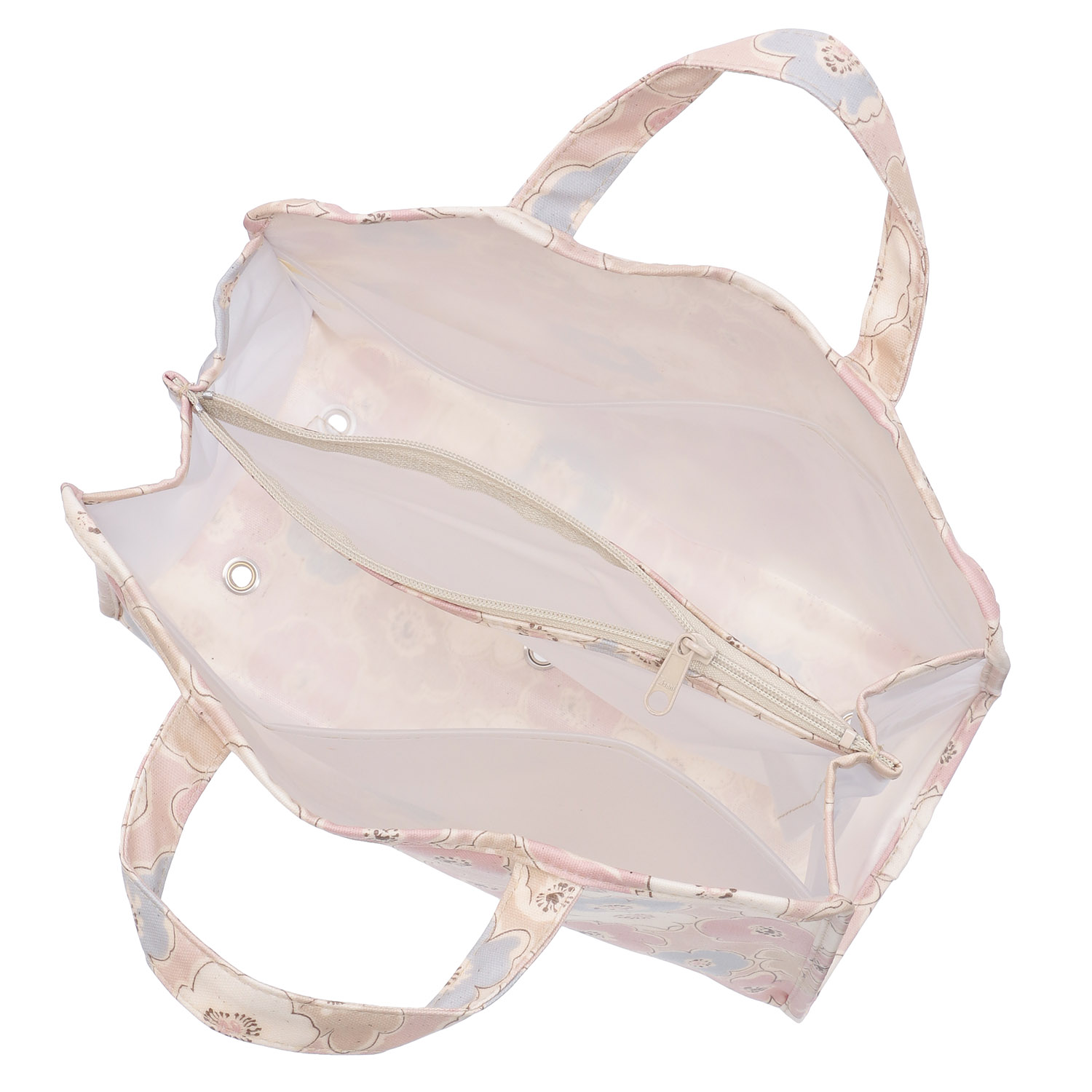 温泉バッグ スモーキーポピー柄 - 画像4