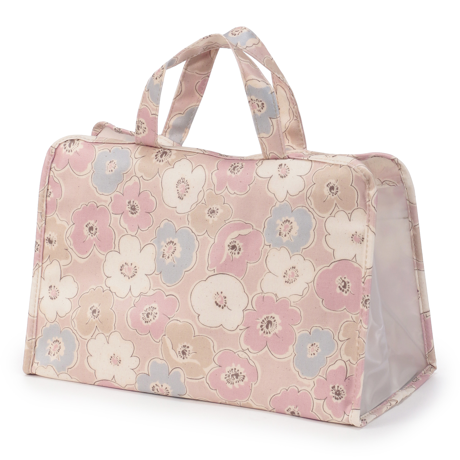 温泉バッグ スモーキーポピー柄