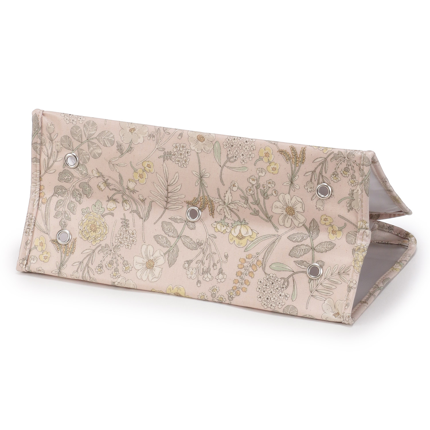 温泉バッグ スモーキーボタニカル柄 - 画像3