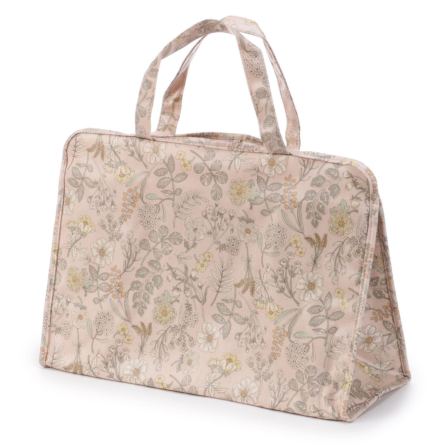 大型温泉バッグ スモーキーボタニカル柄