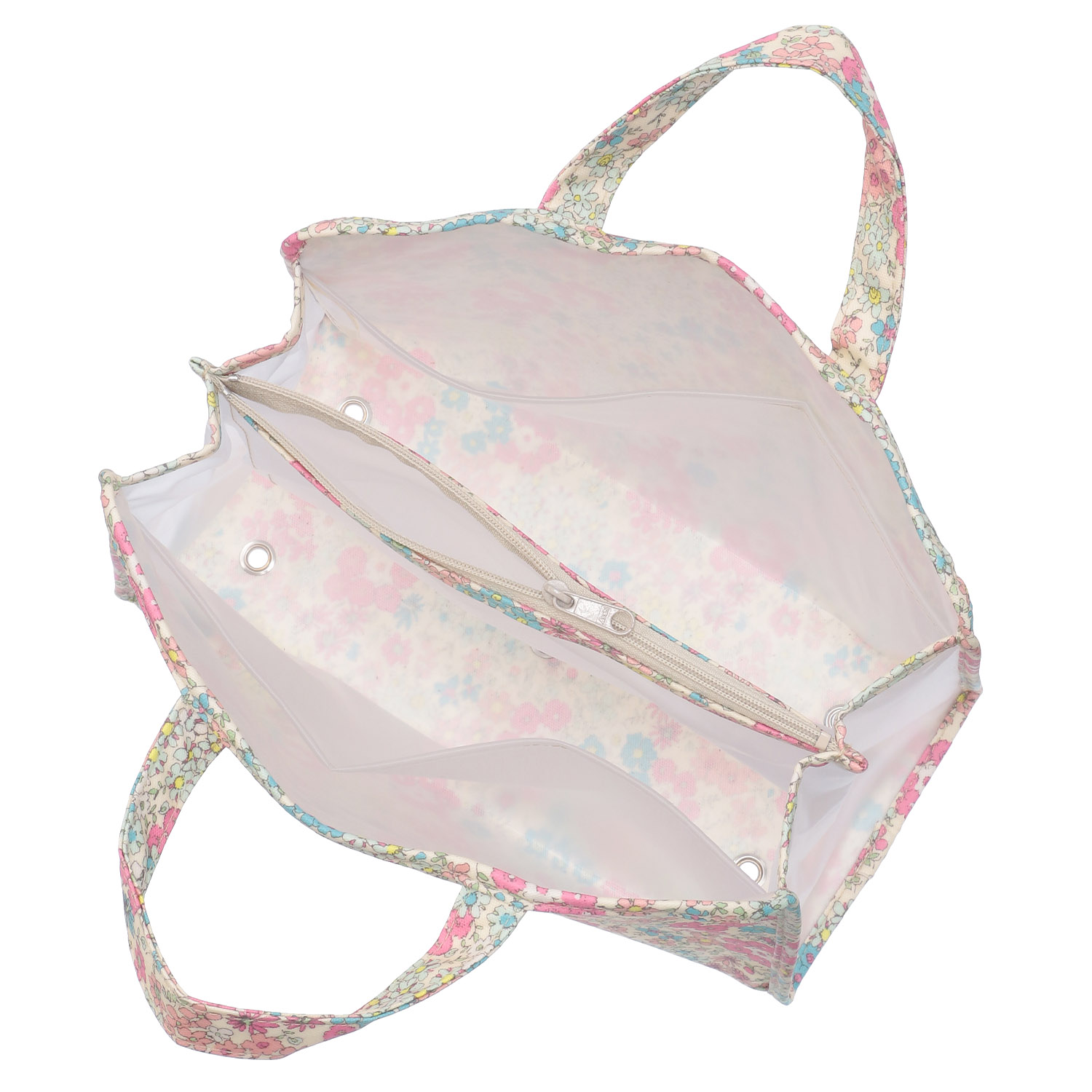 温泉バッグ ドリームガール花柄 - 画像4