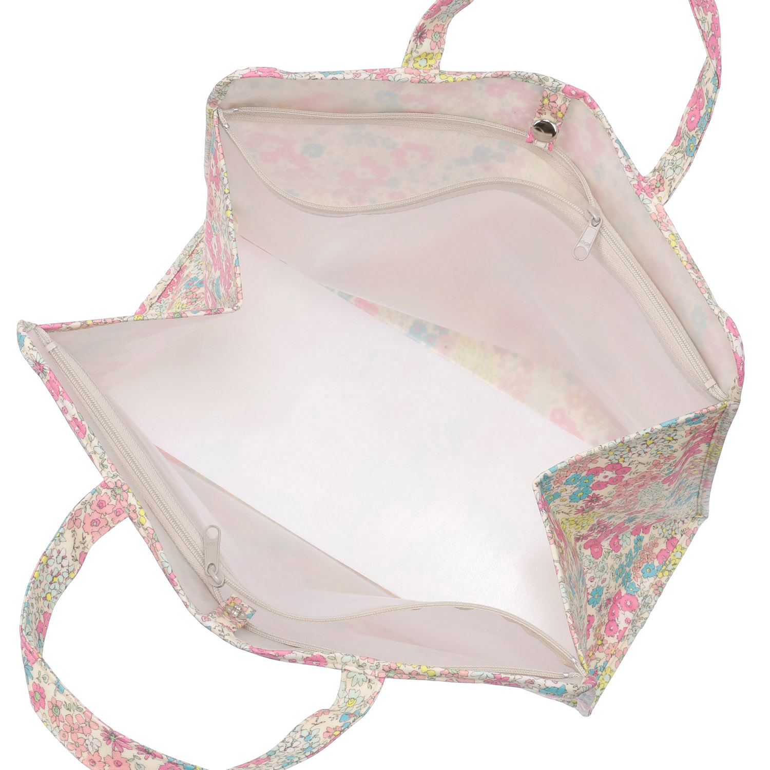 大型温泉バッグ ドリームガール花柄 - 画像3