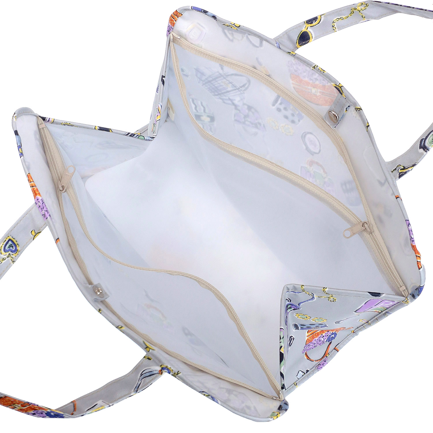 大型温泉 バッグ＆コスメ柄 - 画像3