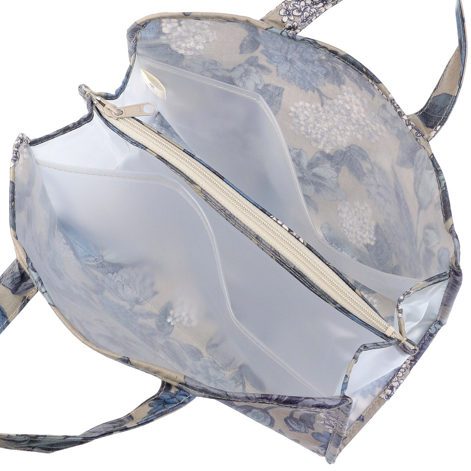 温泉バッグ シック大花柄 - 画像4