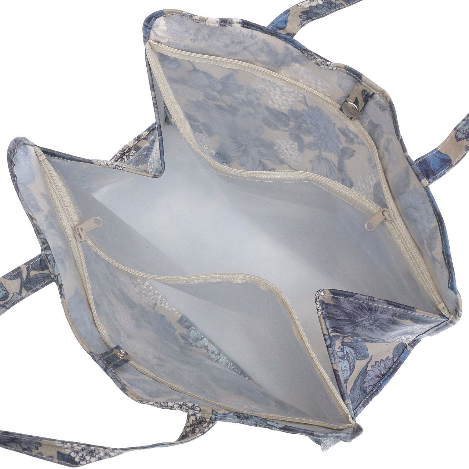 大型温泉 シック大花柄 - 画像3