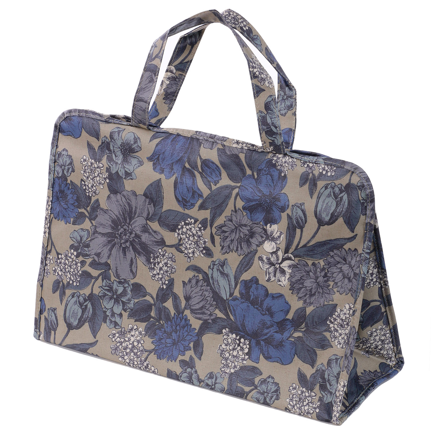 大型温泉 シック大花柄