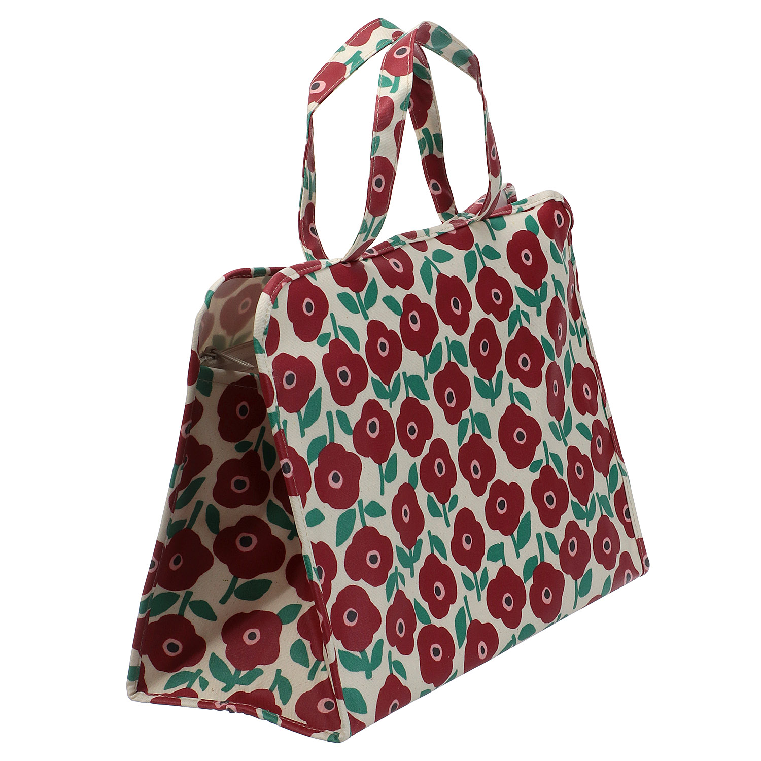 大型温泉バッグ 北欧花柄 - 画像2