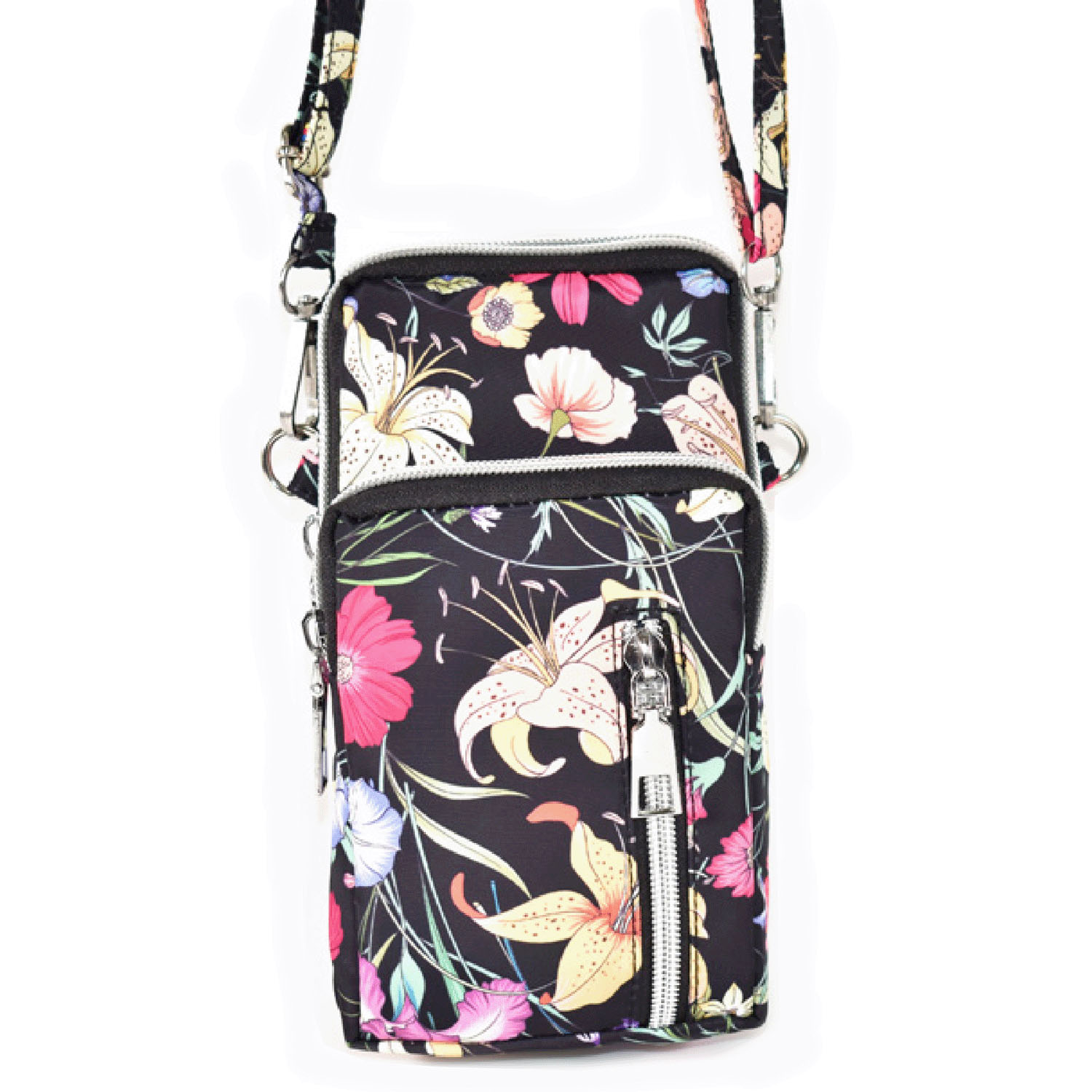 ボタニカル柄ミニショルダーバッグ - 画像3