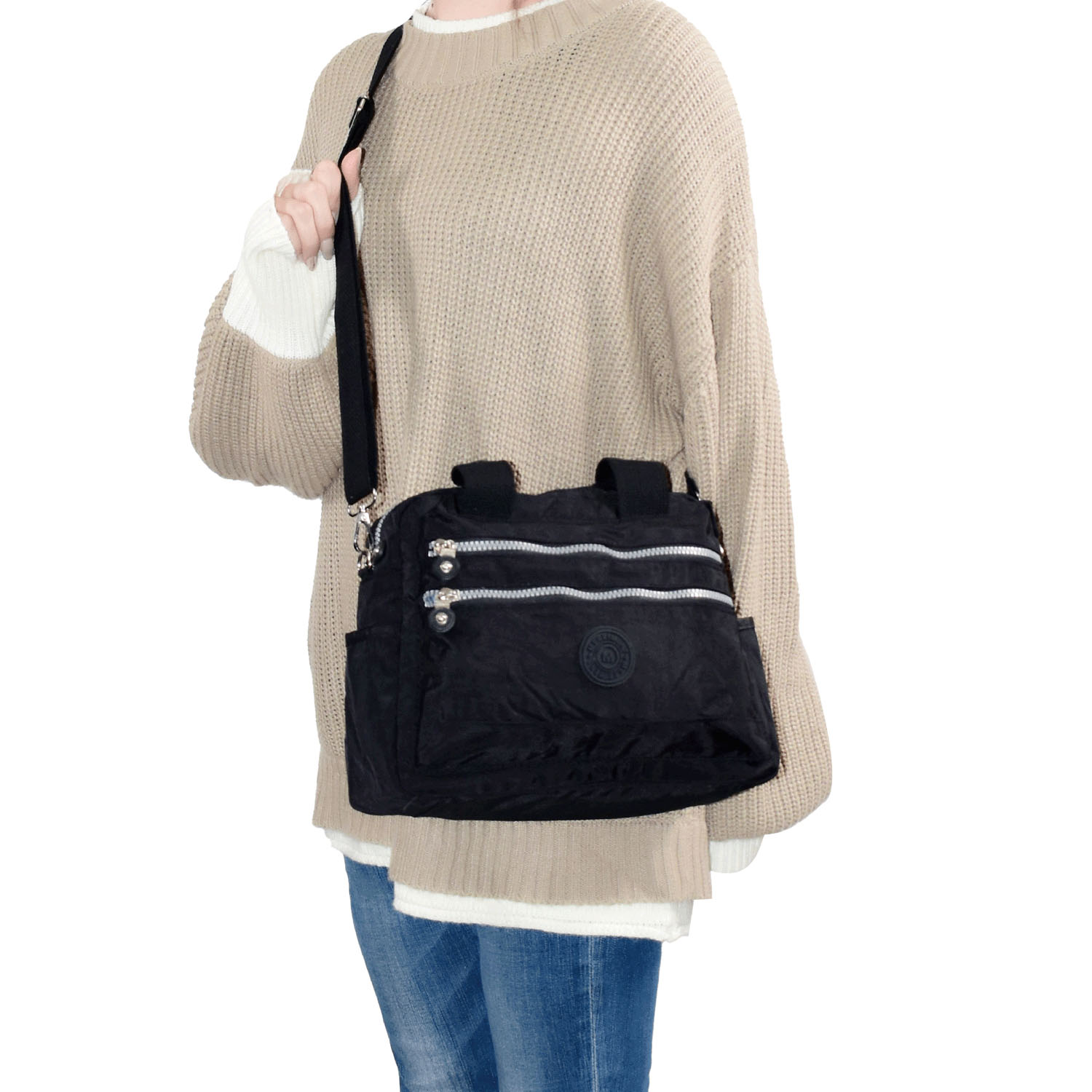 MERRIMENT ナイロン2WAYショルダーバッグ - 画像1