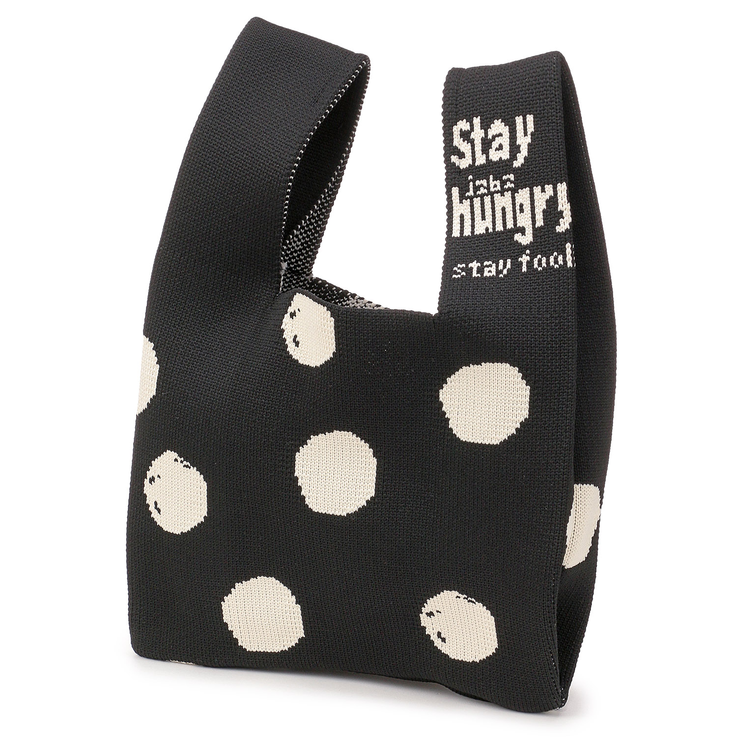 【大人気】柄ものニットくり手バッグ小 - 画像5