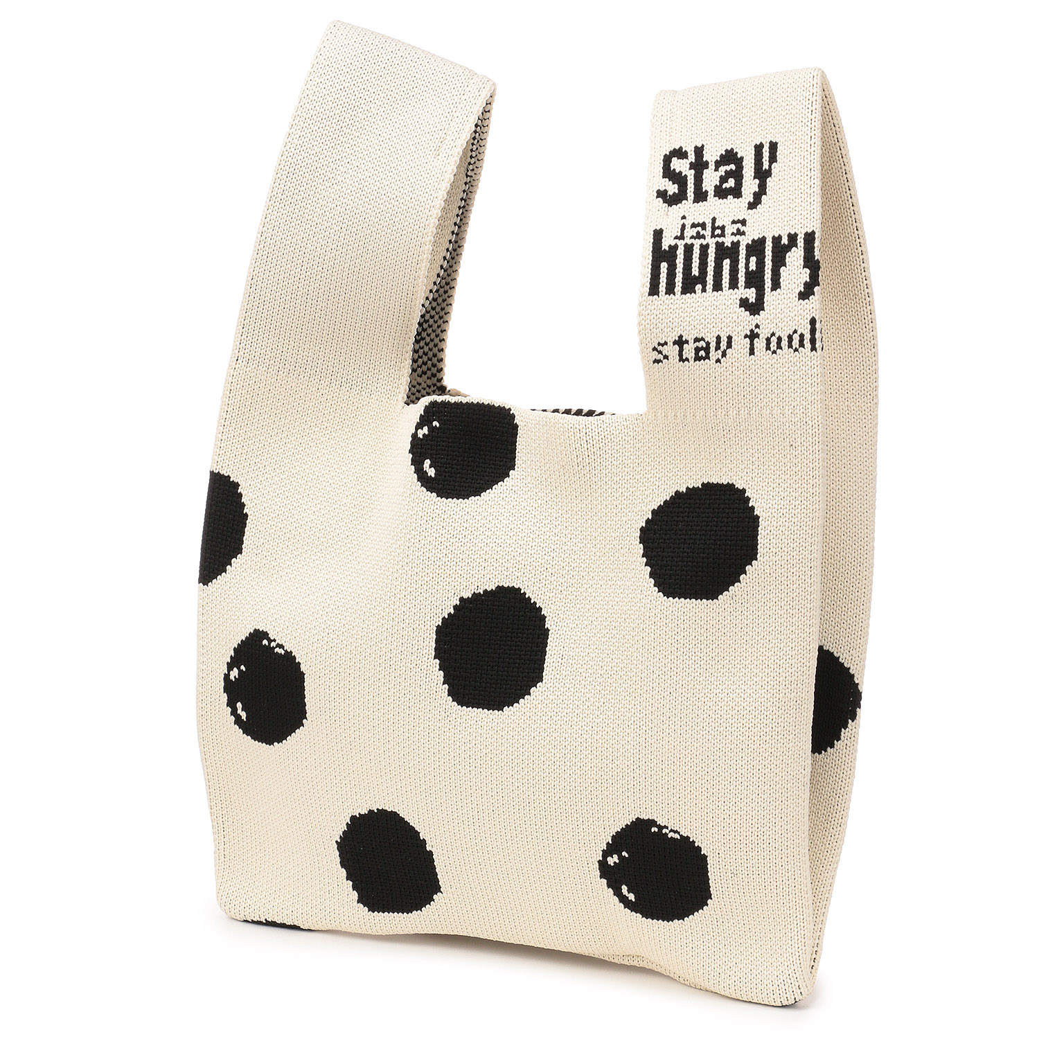 【大人気】柄ものニットくり手バッグ小 - 画像8