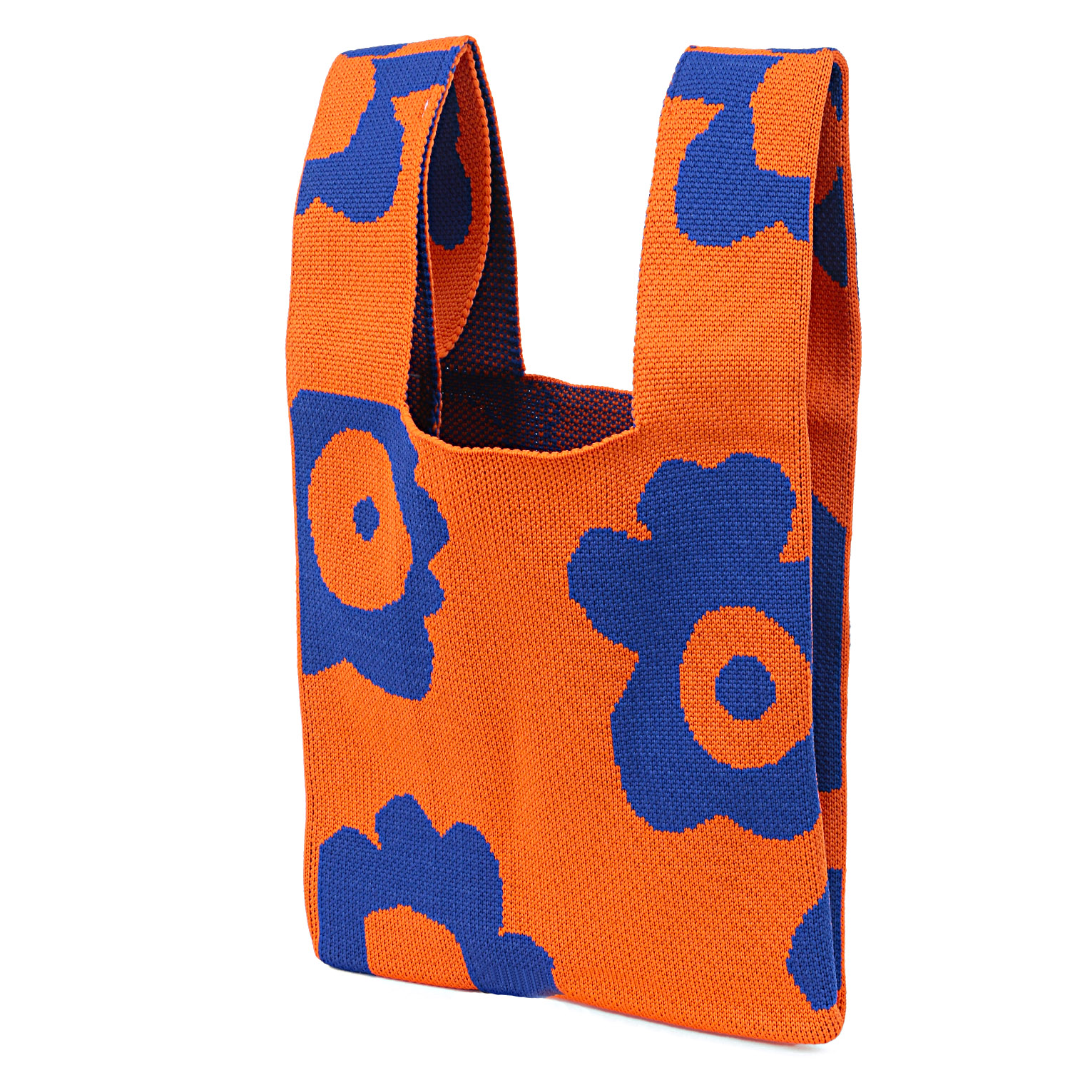 【大人気】柄ものニットくり手バッグ小 - 画像10