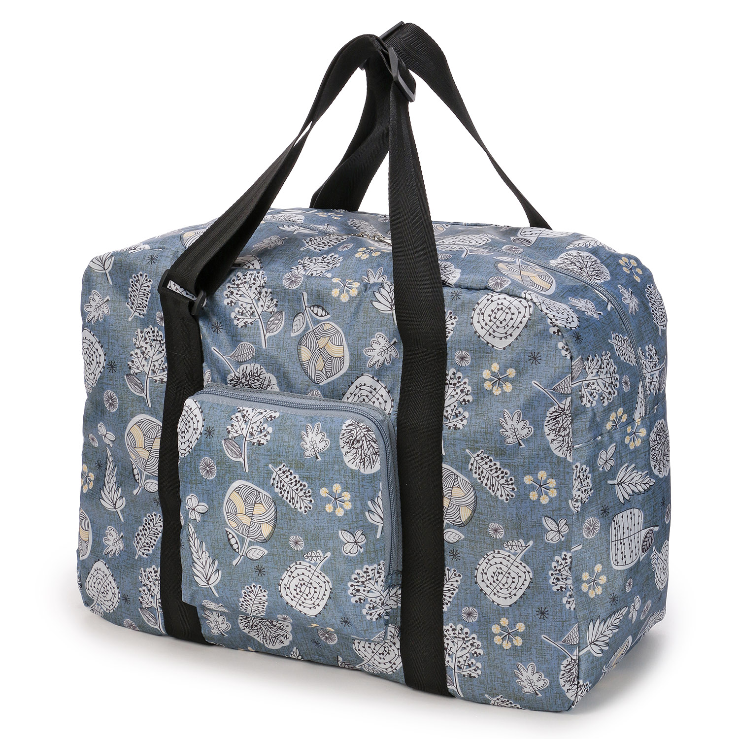 【52ー00は在庫限りで終了】北欧花柄コンパクトボストンバッグ