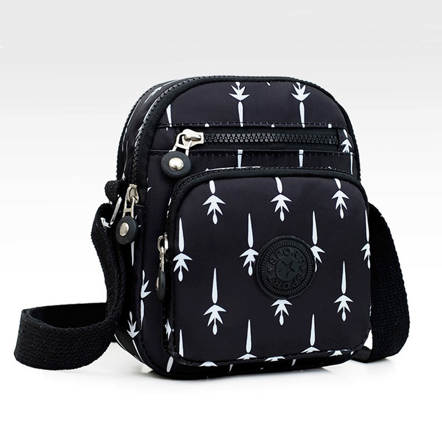 【13－00は次回納期未定】柄もの多ポケットショルダーバッグ - 画像4