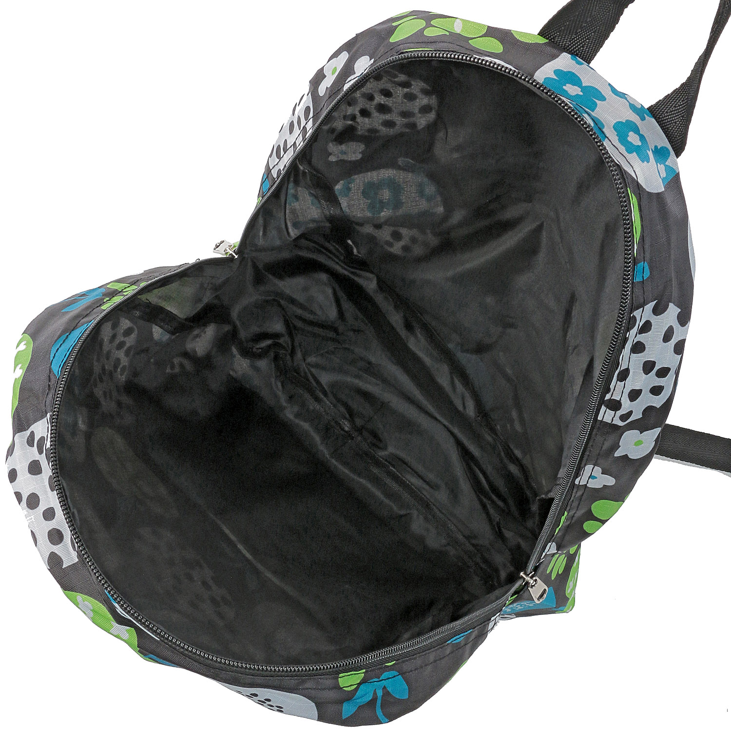 北欧柄コンパクトリュックサック - 画像4