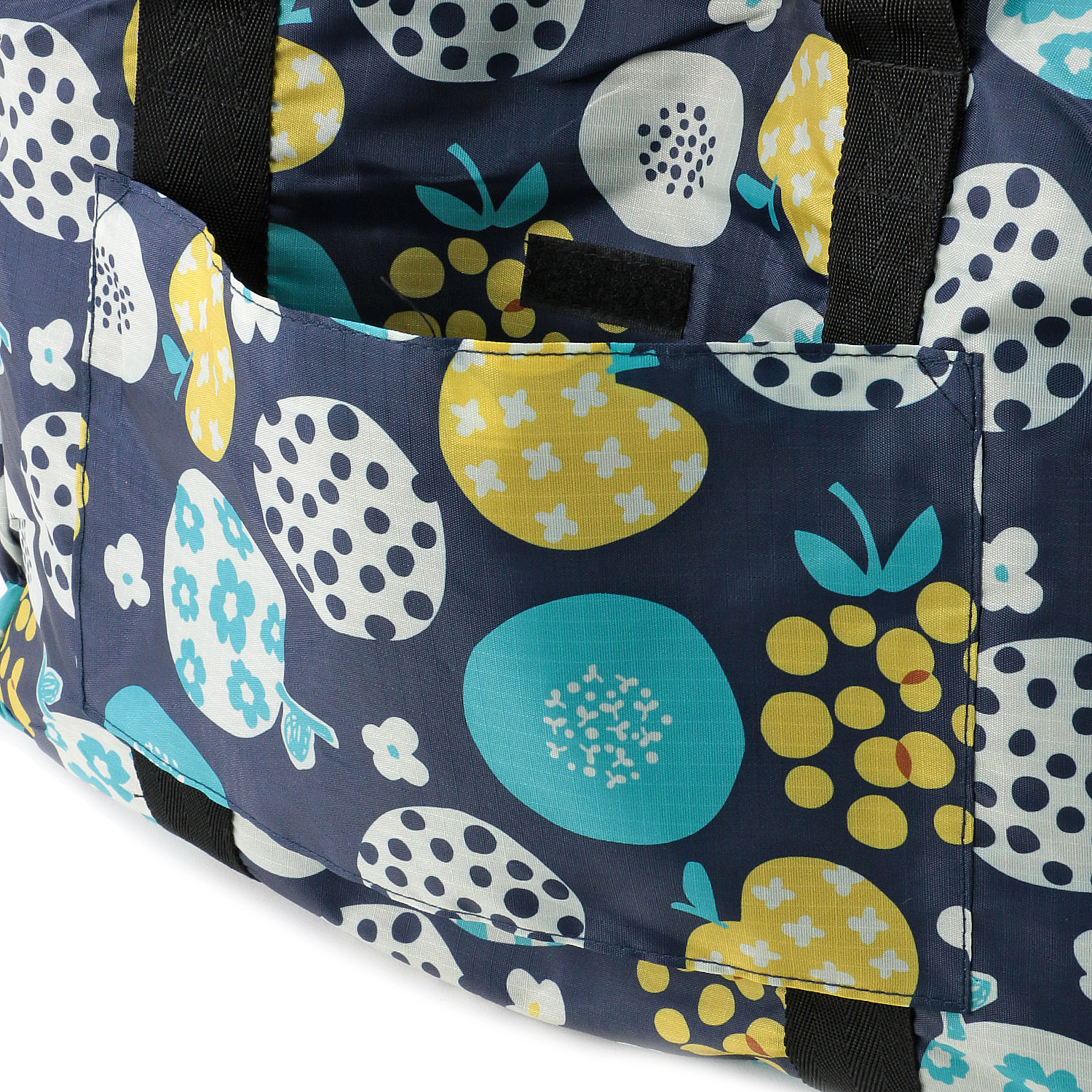 北欧柄コンパクトボストンバッグ - 画像5