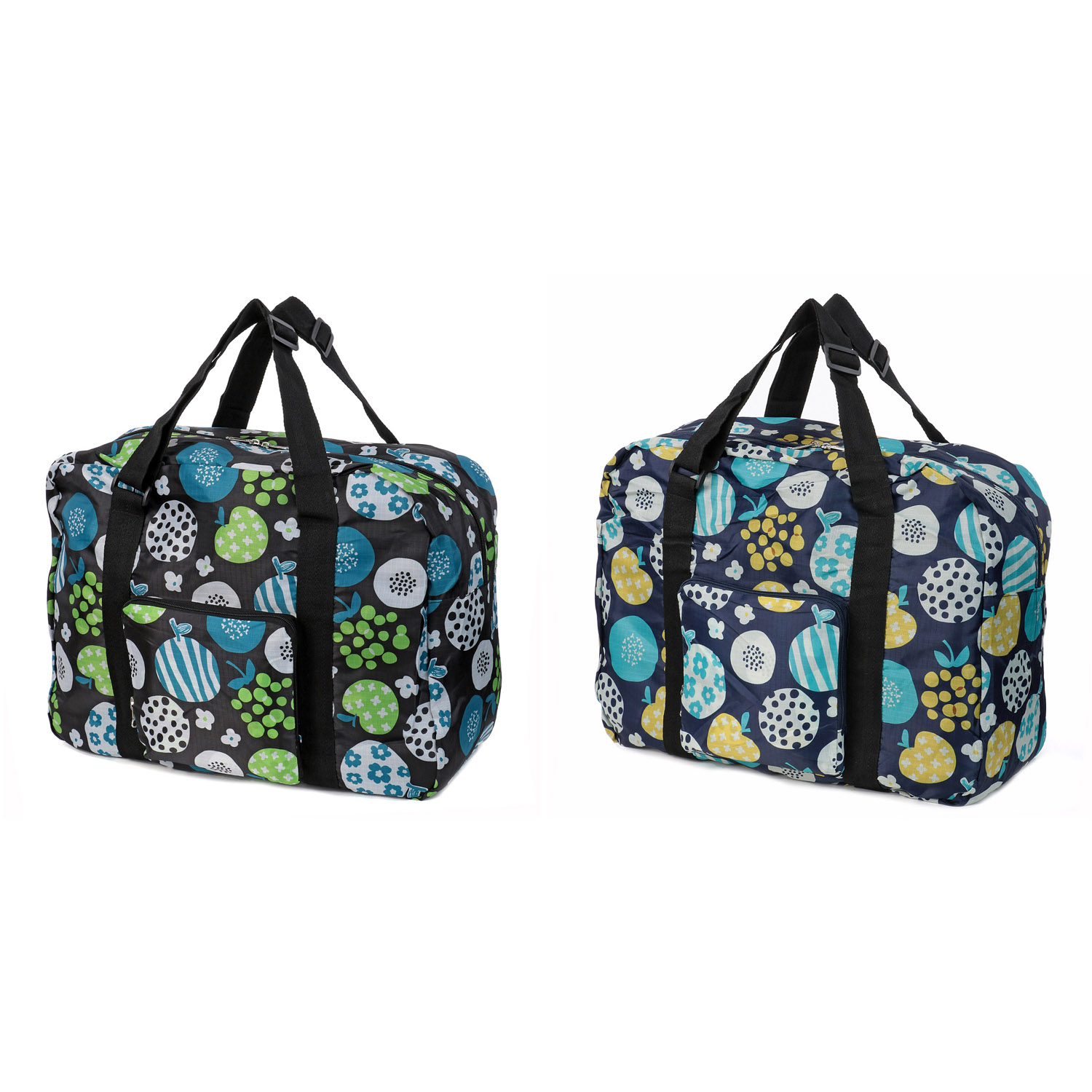 北欧柄コンパクトボストンバッグ - 画像1