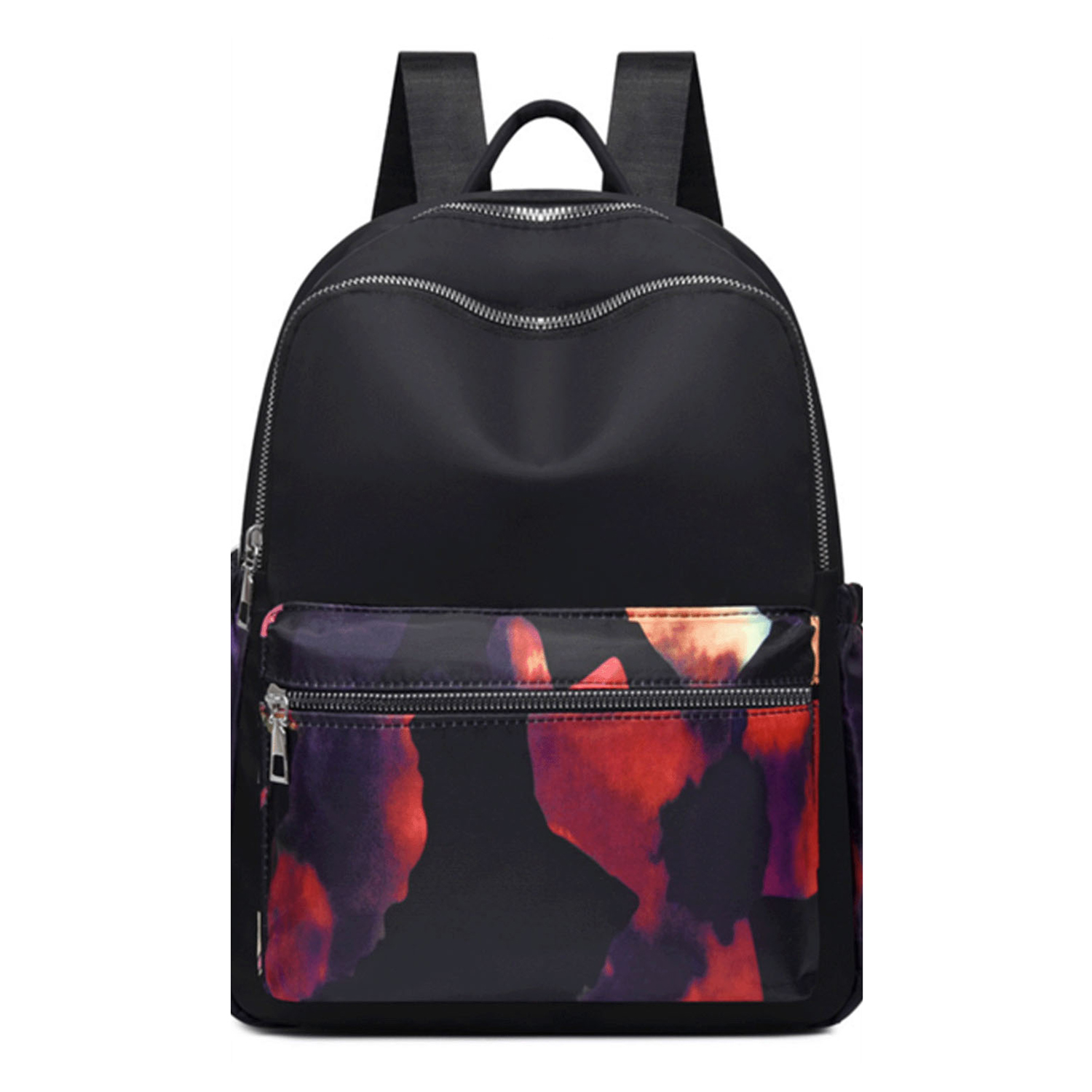 【29－00は在庫限りで終了】無地×柄プリントリュックサック - 画像4