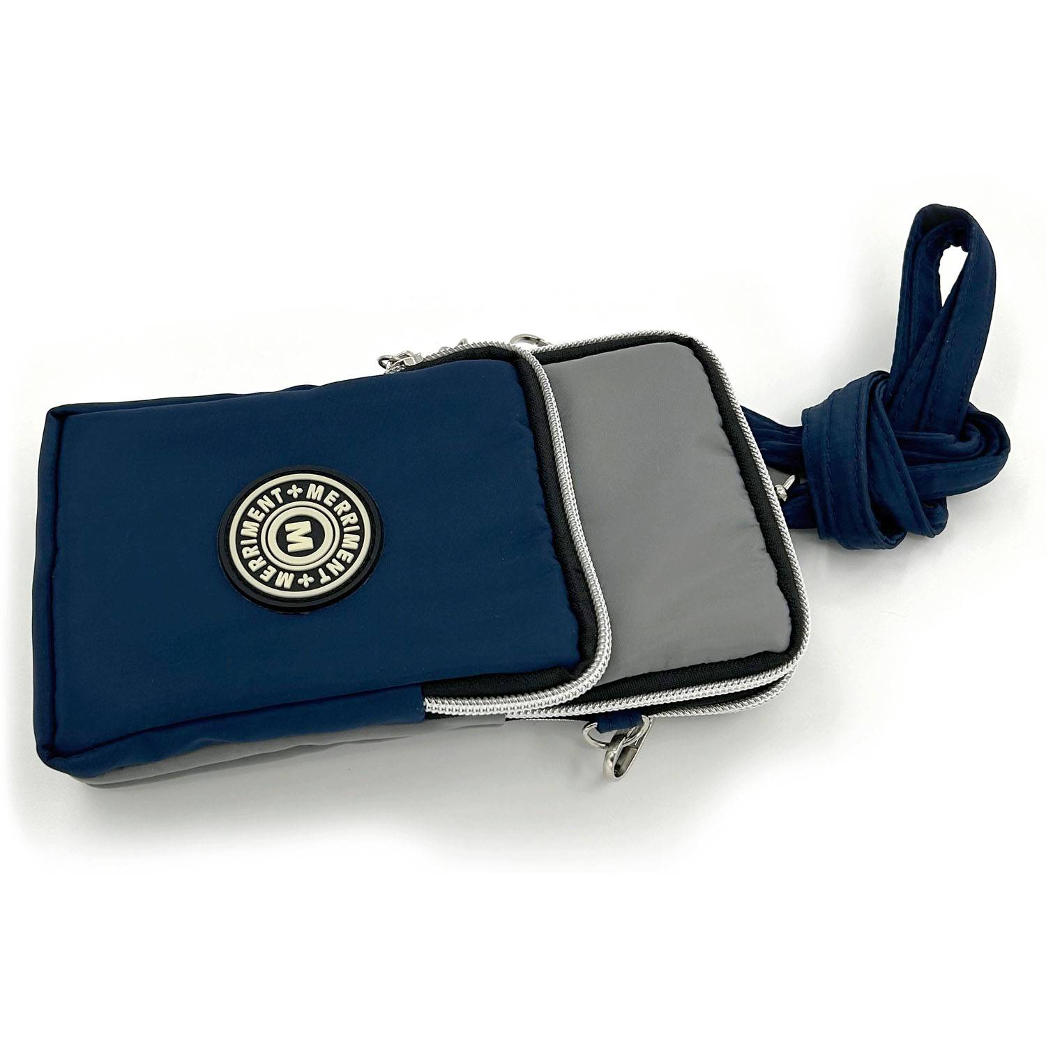 MERRIMENT 縦型バイカラーミニショルダーバッグ - 画像11