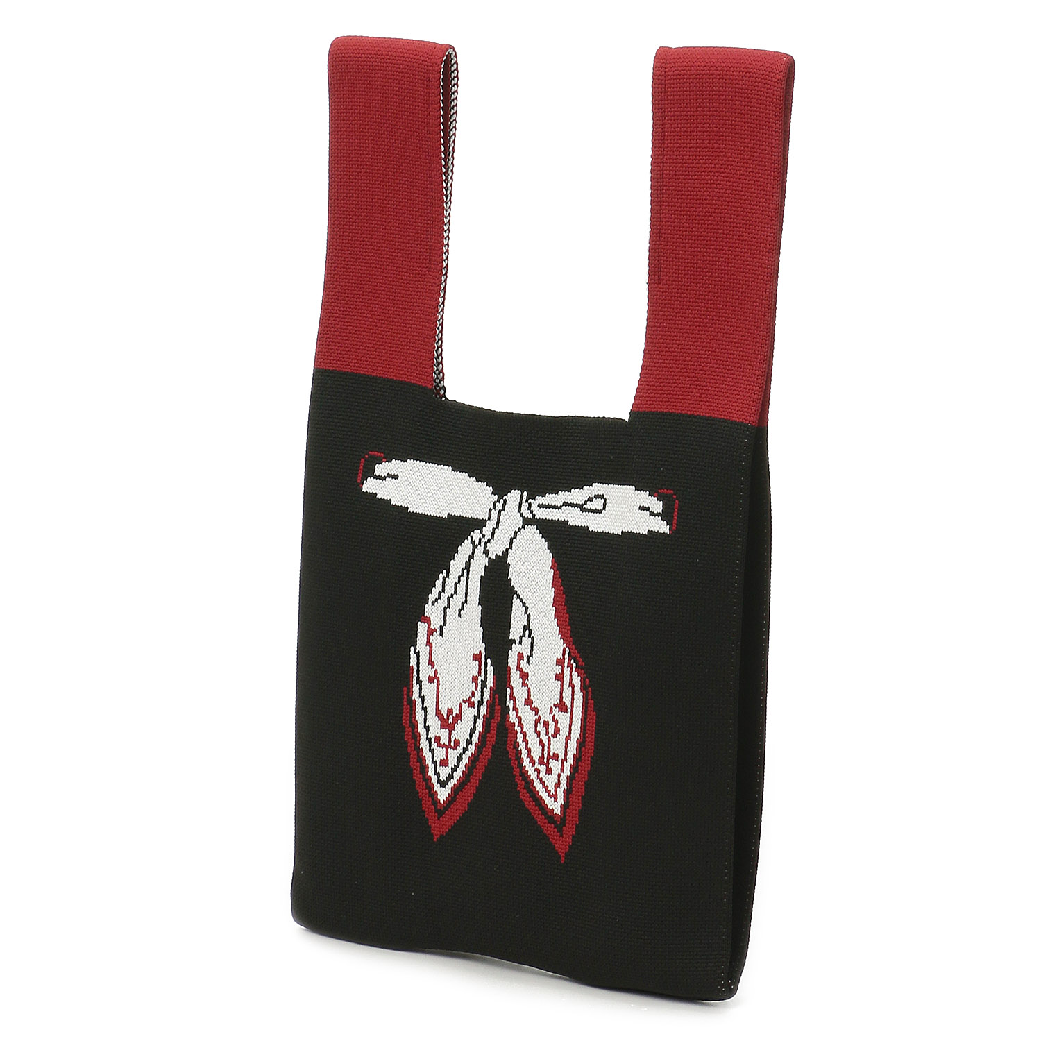 【エトワール別注柄】スカーフ柄ニットバッグ - 画像4