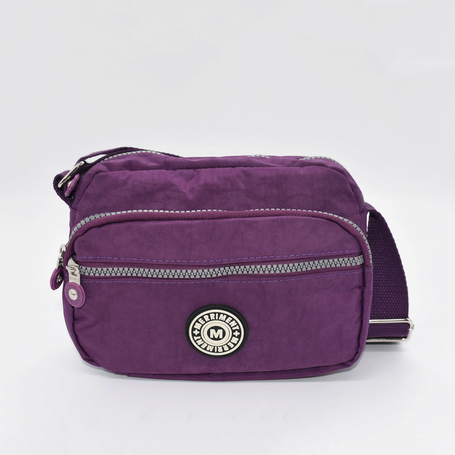 MERRIMENT ナイロン軽量ポケット充実ショルダーバッグ - 画像10