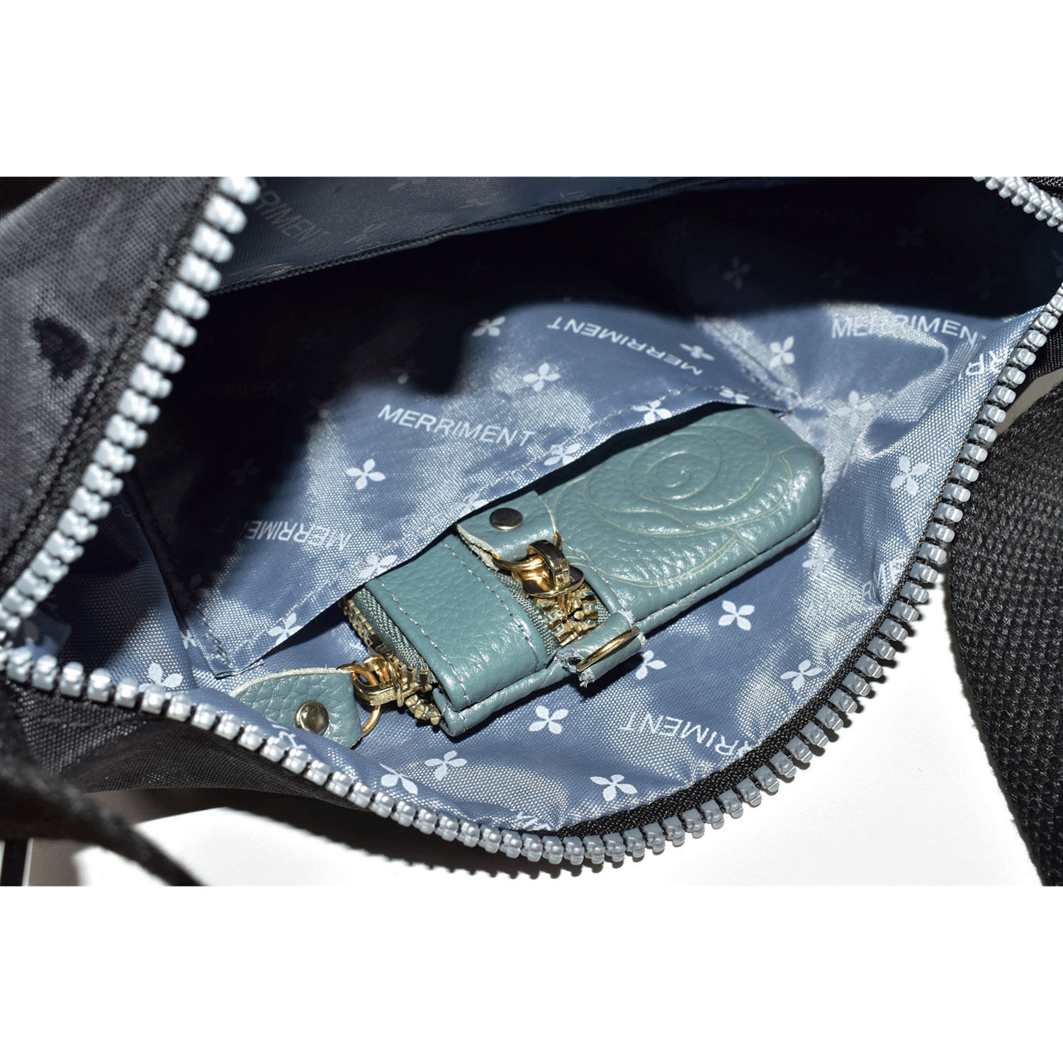 ネコ刺繍スクエア型ショルダーバッグ - 画像7