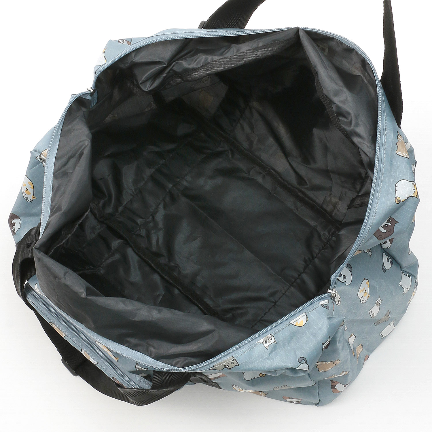 ミーティング猫コンパクトボストンバッグ - 画像3