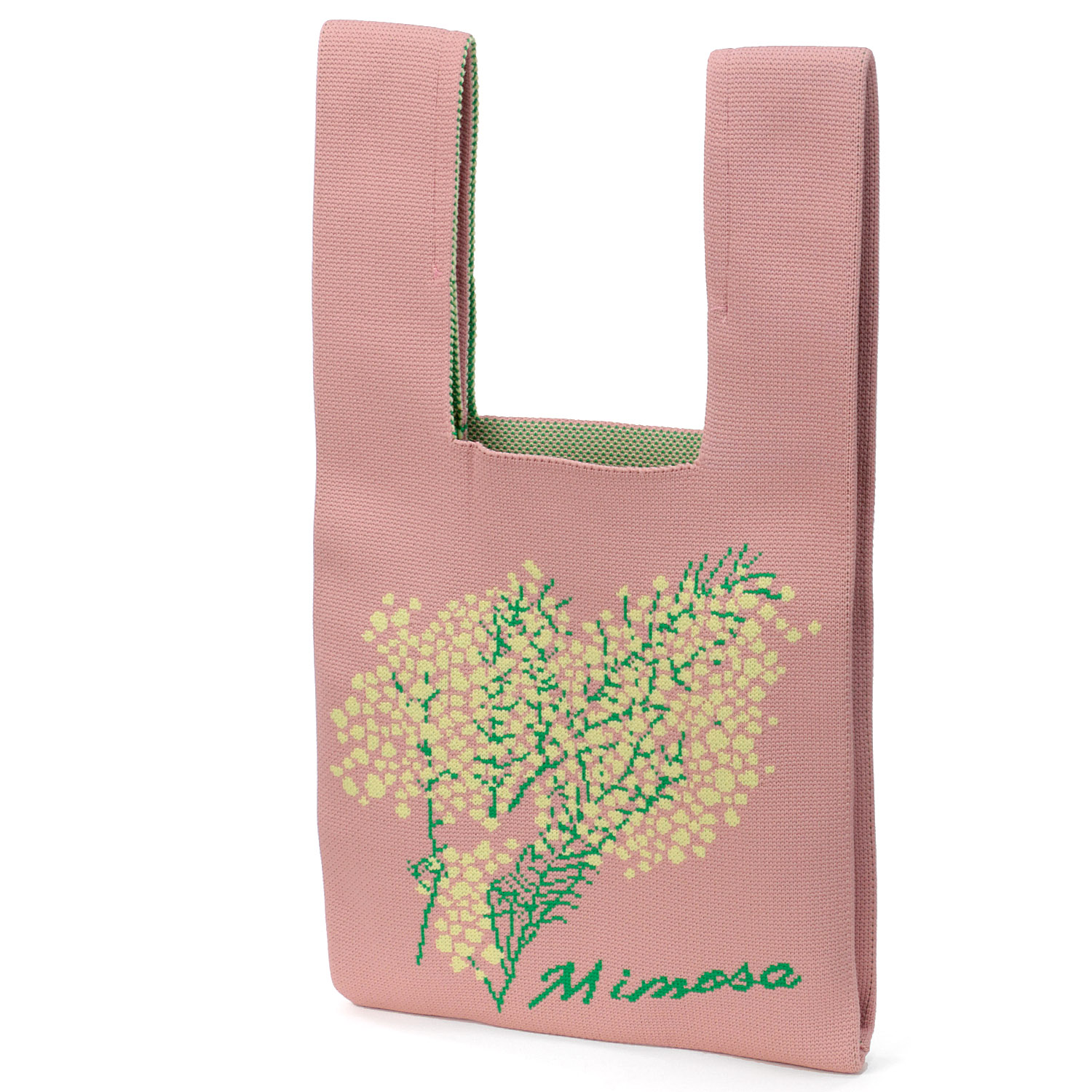 【エトワール別注柄】ニットミモザ柄バッグ - 画像6