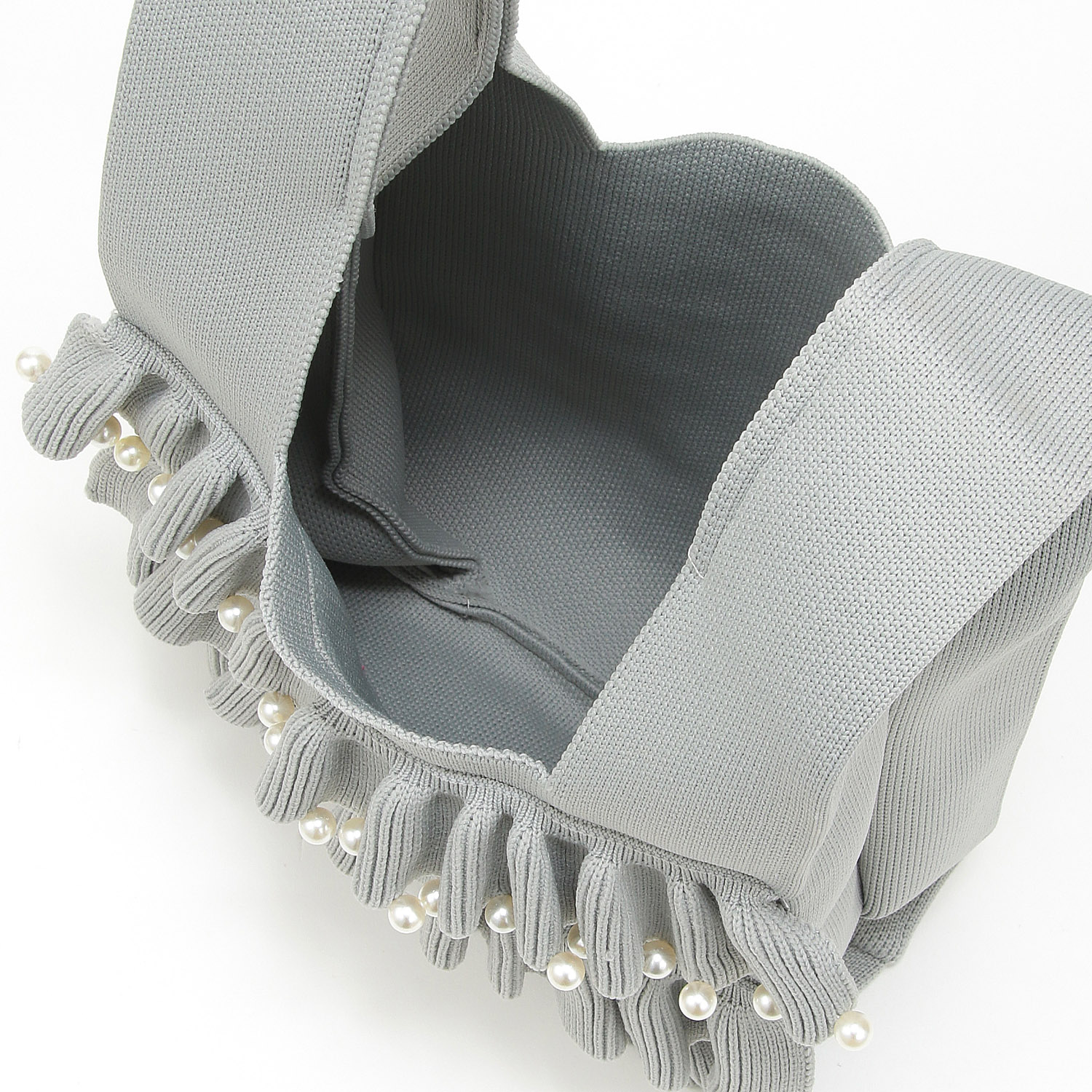 【エトワールオリジナル】パール付フリルバッグ - 画像7