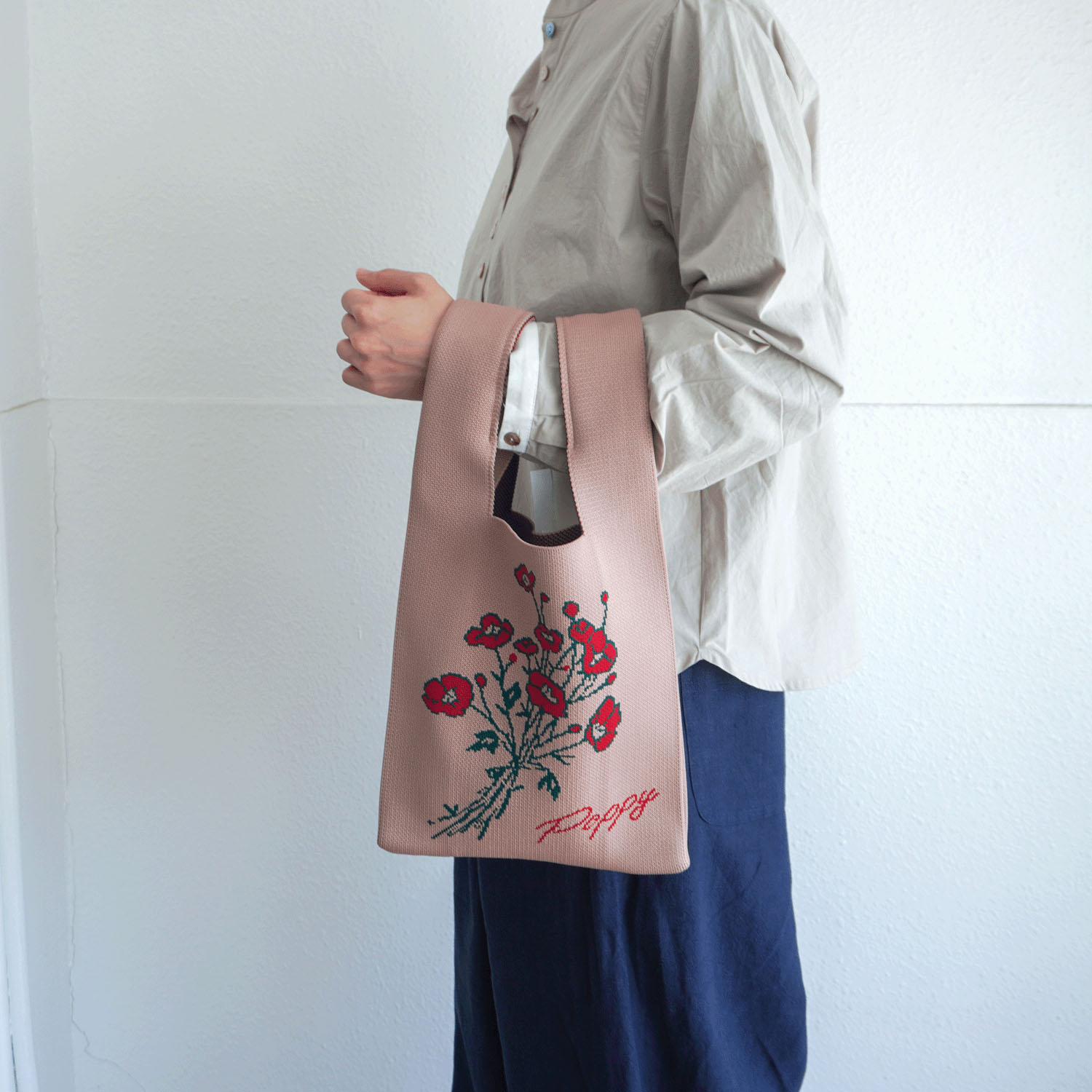 【エトワール別注柄】ポピーニットバッグ - 画像4