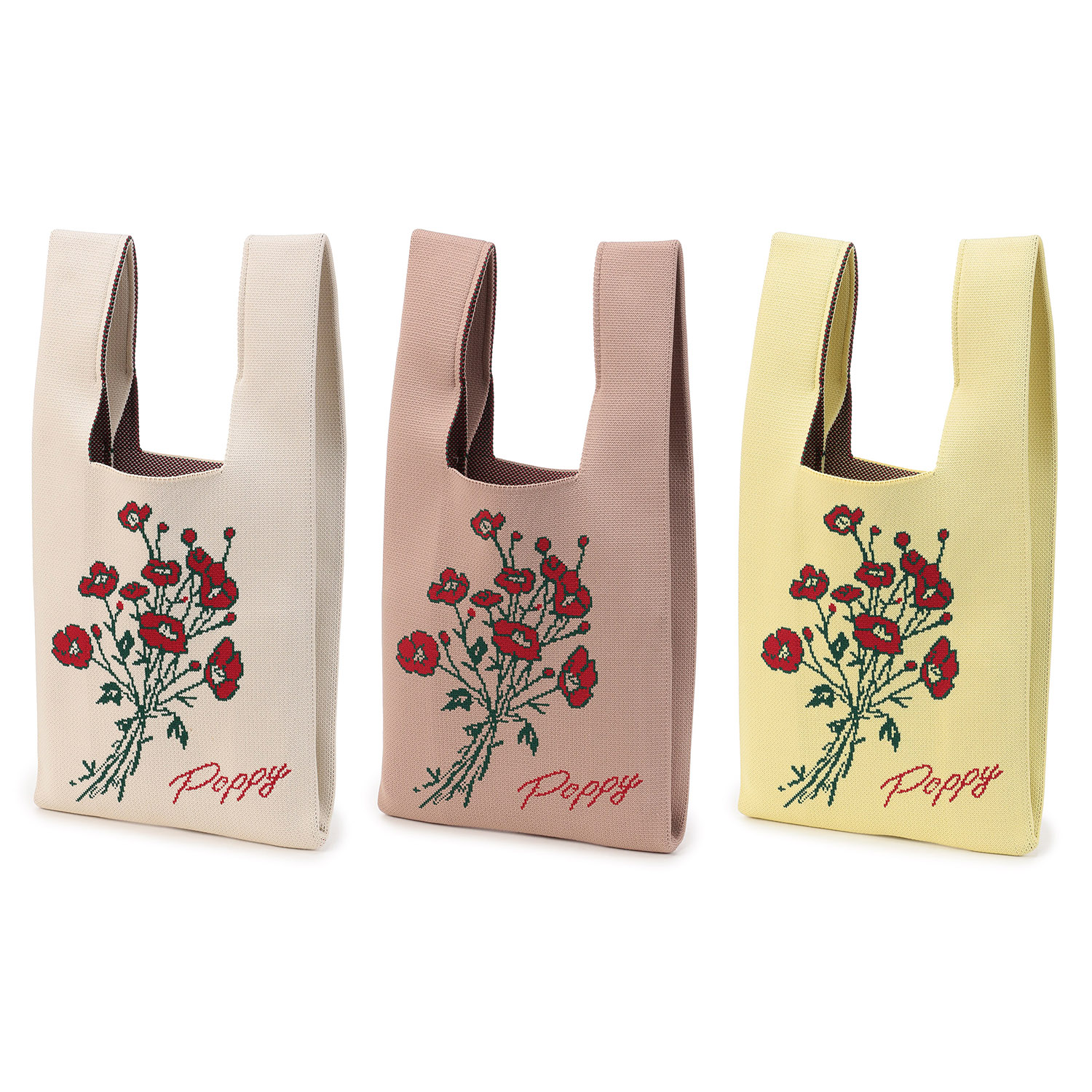 【エトワール別注柄】ポピーニットバッグ - 画像5