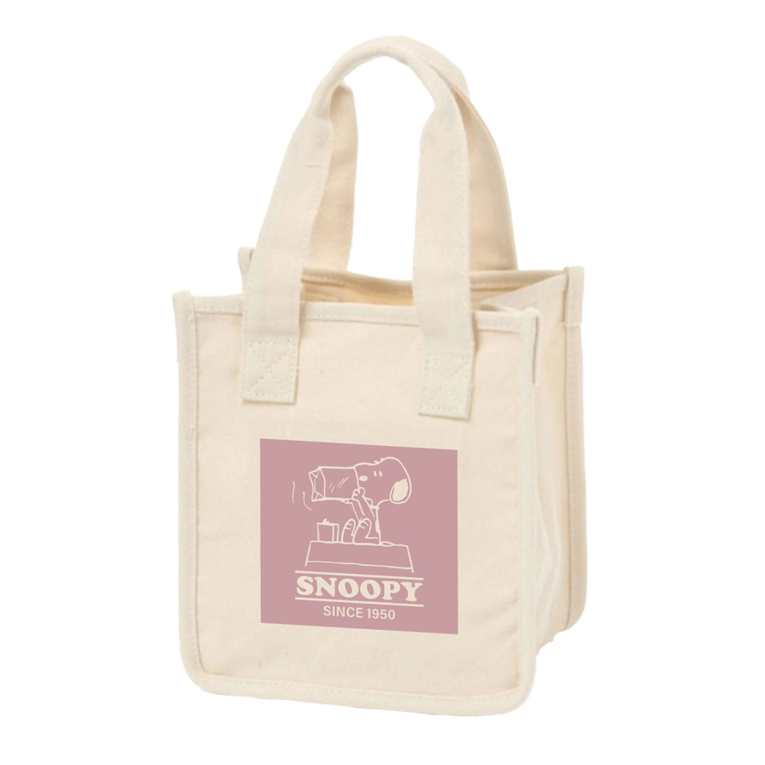 スヌーピー帆布ミニトートバッグ - 画像2