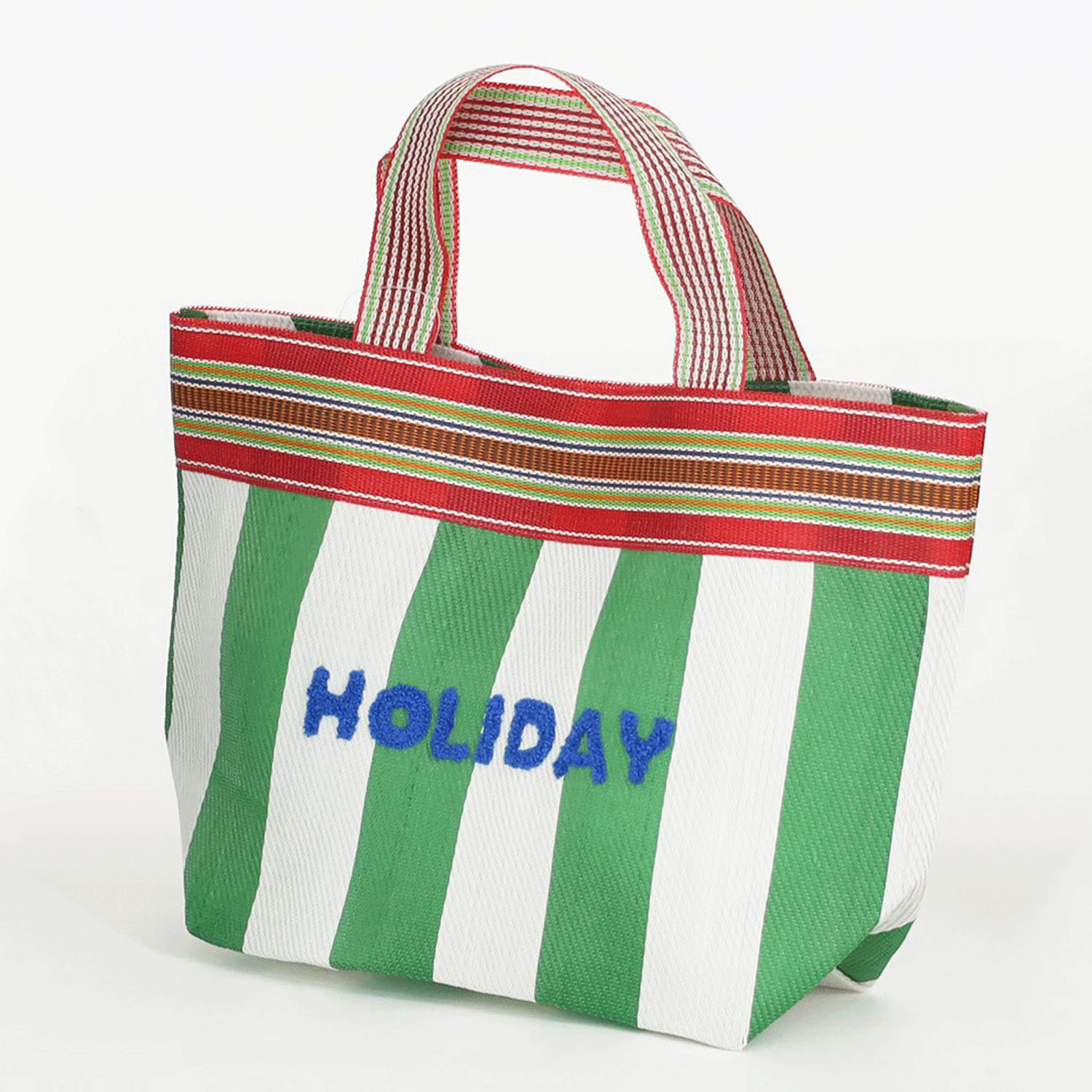 ストライプメッシュトートバッグ - 画像5