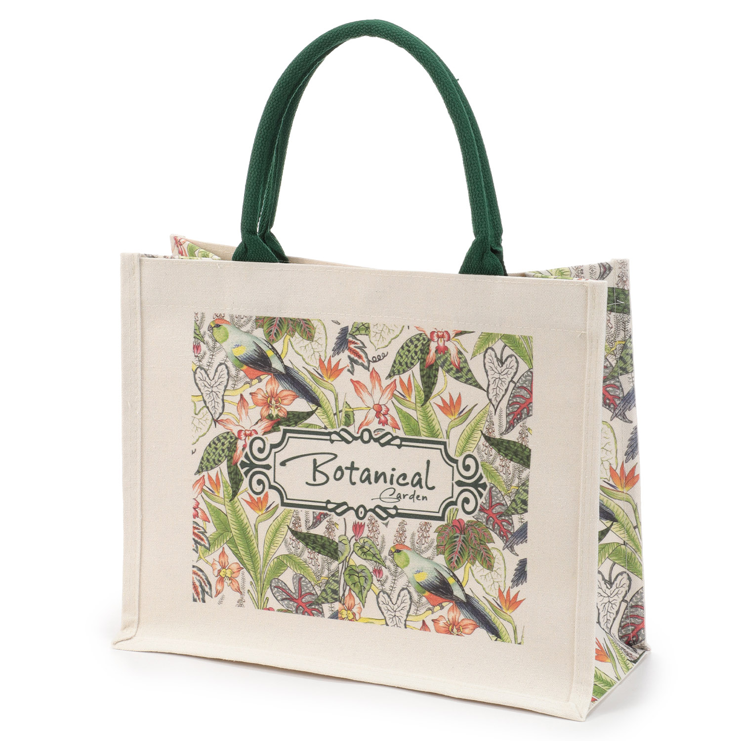 ボタニカル柄トートバッグ - 画像4