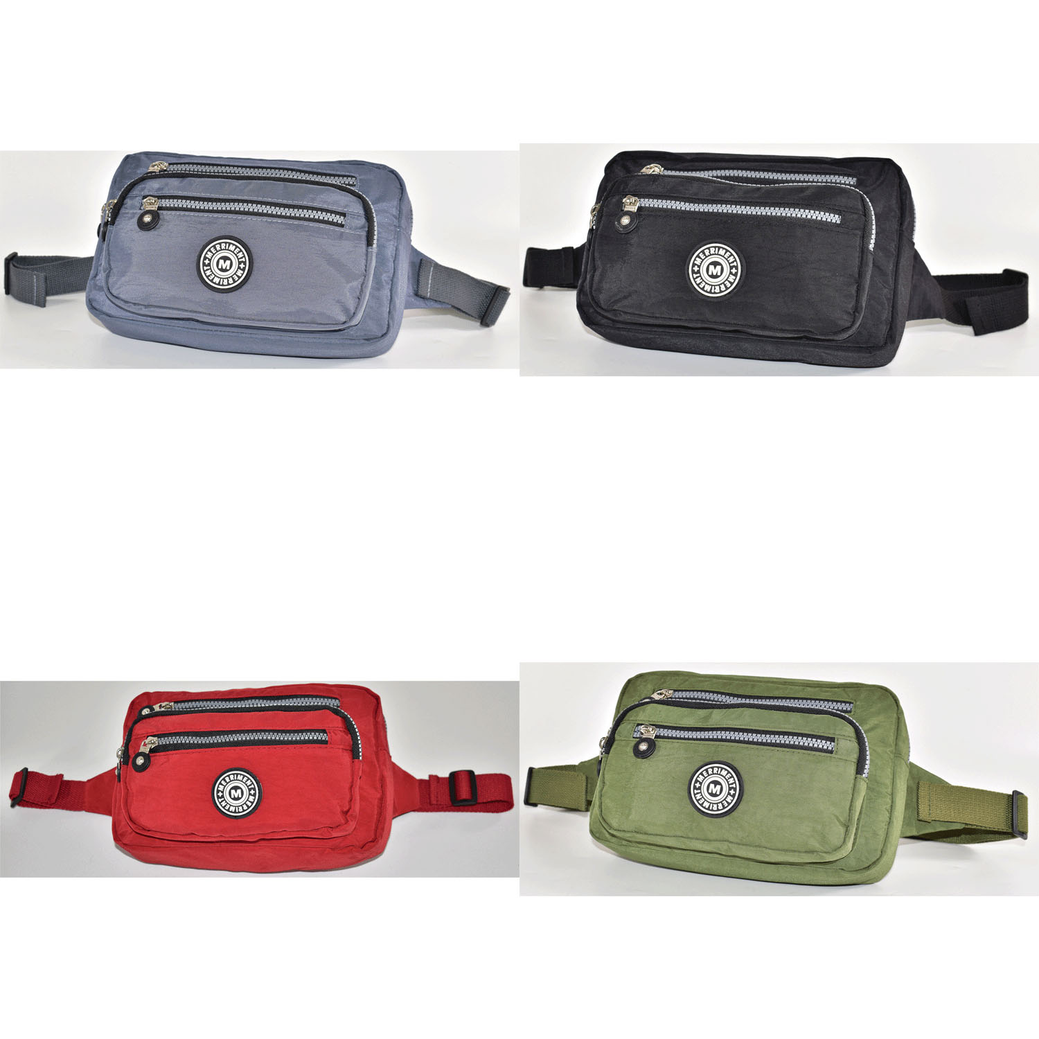 MERRIMENT ナイロンウエストバッグ