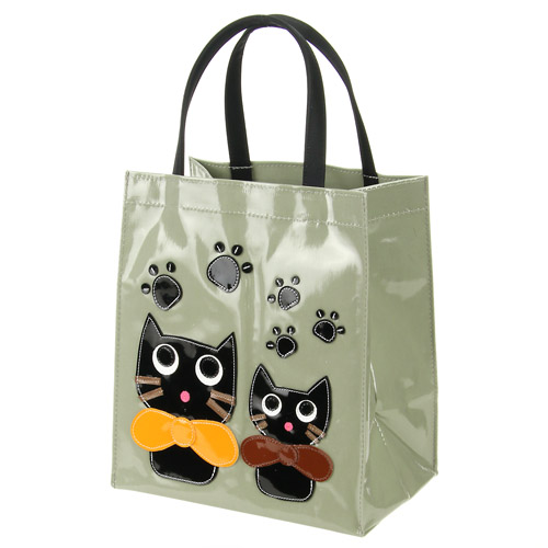 ビッグリボン猫 サイドバッグ - 画像1