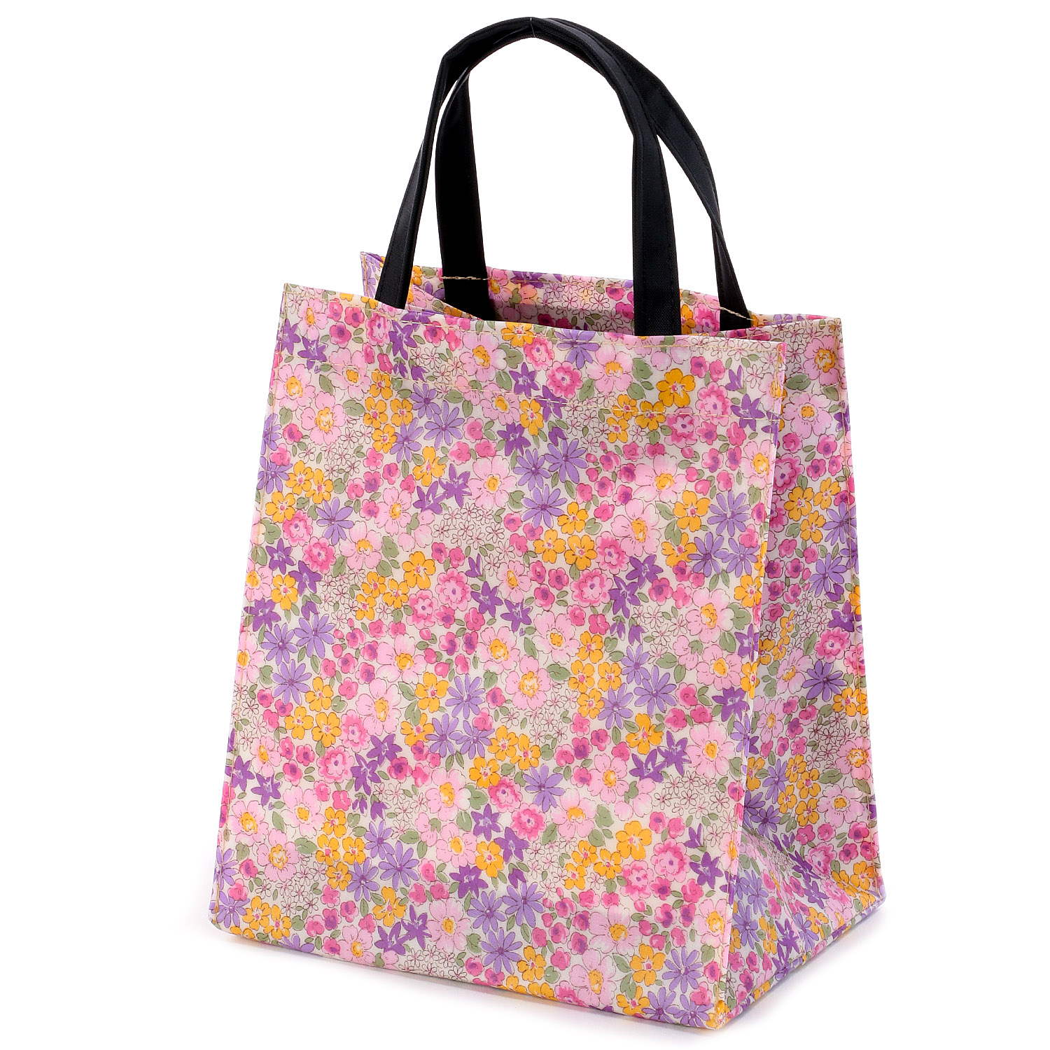 メニーフラワー柄 サイドバッグS