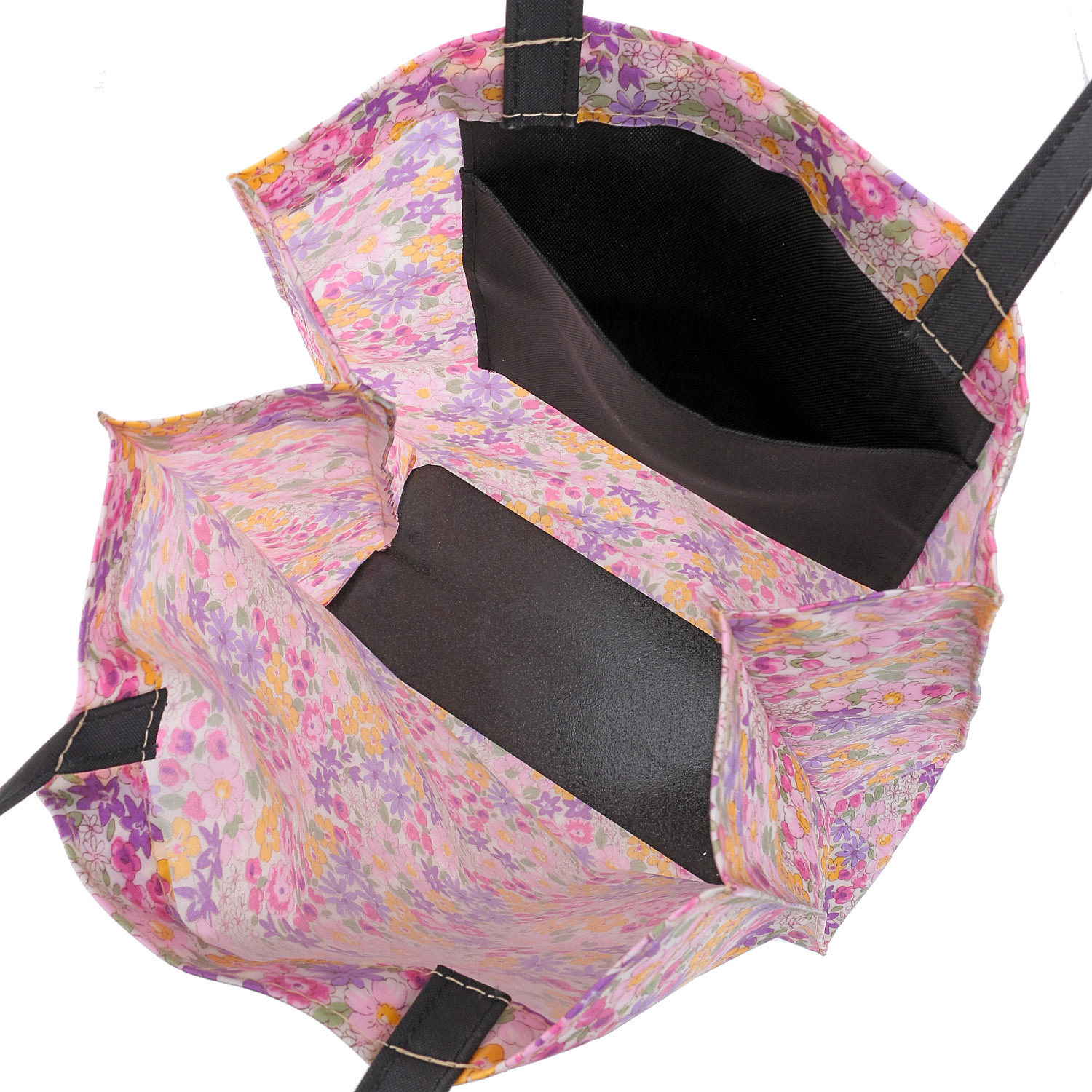 メニーフラワー柄 サイドバッグL - 画像3