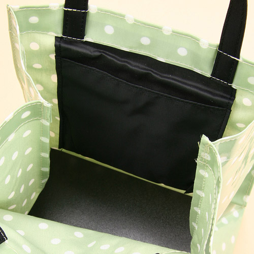 サイドバッグS  ドット猫パッチ柄 - 画像6