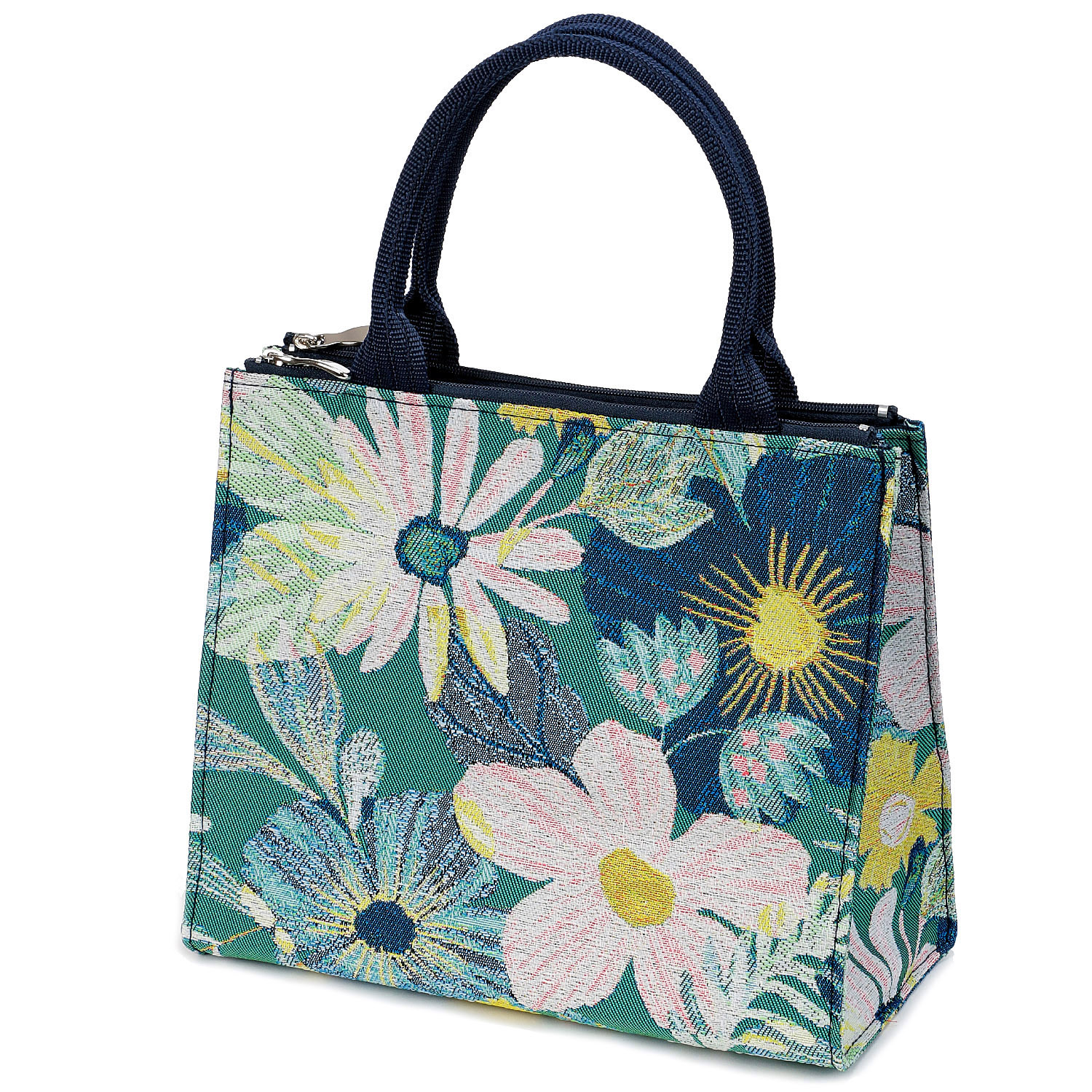 ベル―クレールWファスナー角型バッグ