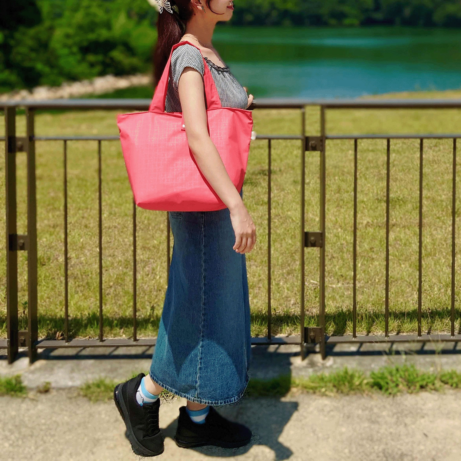 キキ2 ファスナー付マイバッグM - 画像1