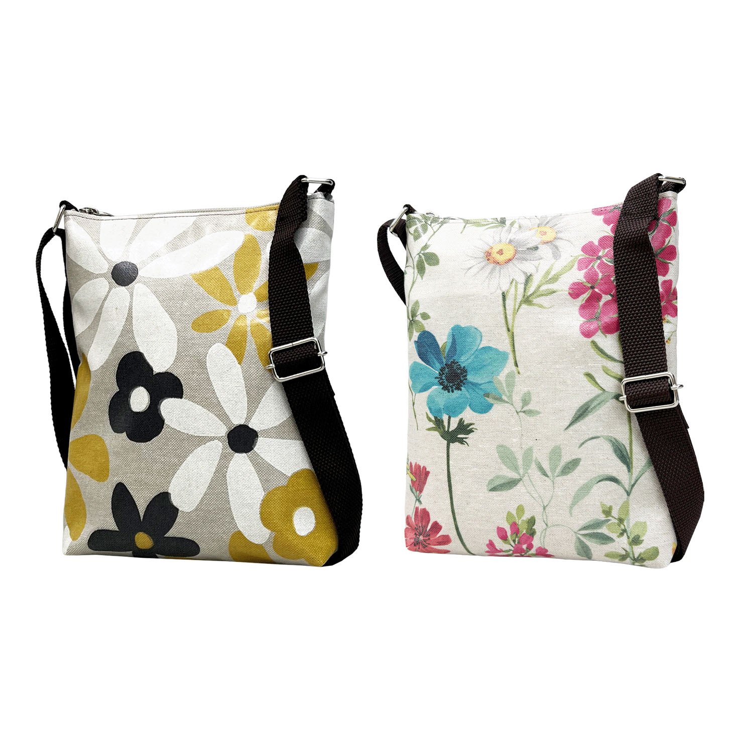 フランスプリントラミネート ショルダーバッグ